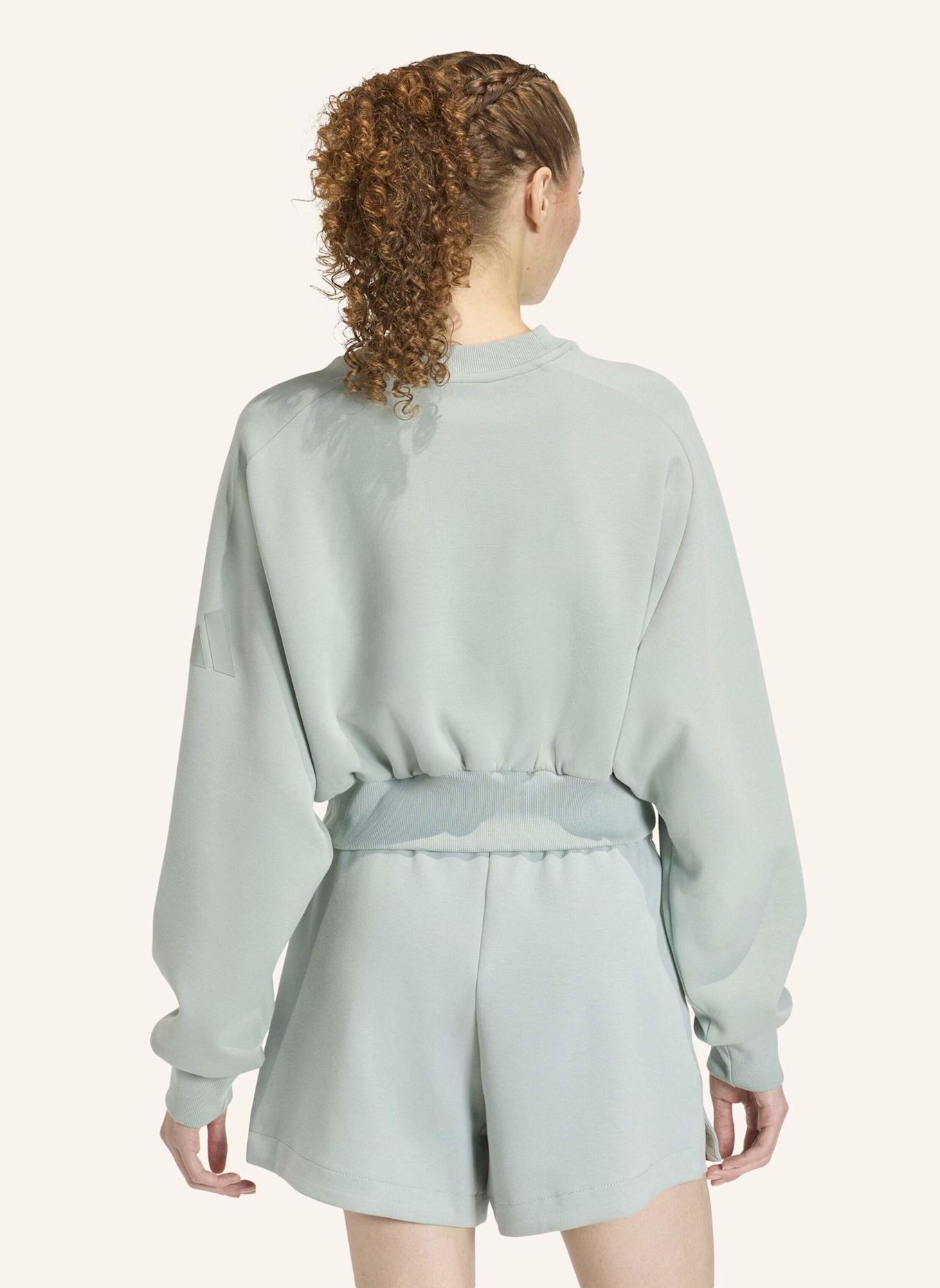 adidas Sweatshirt SOFT LUX: GRÜN