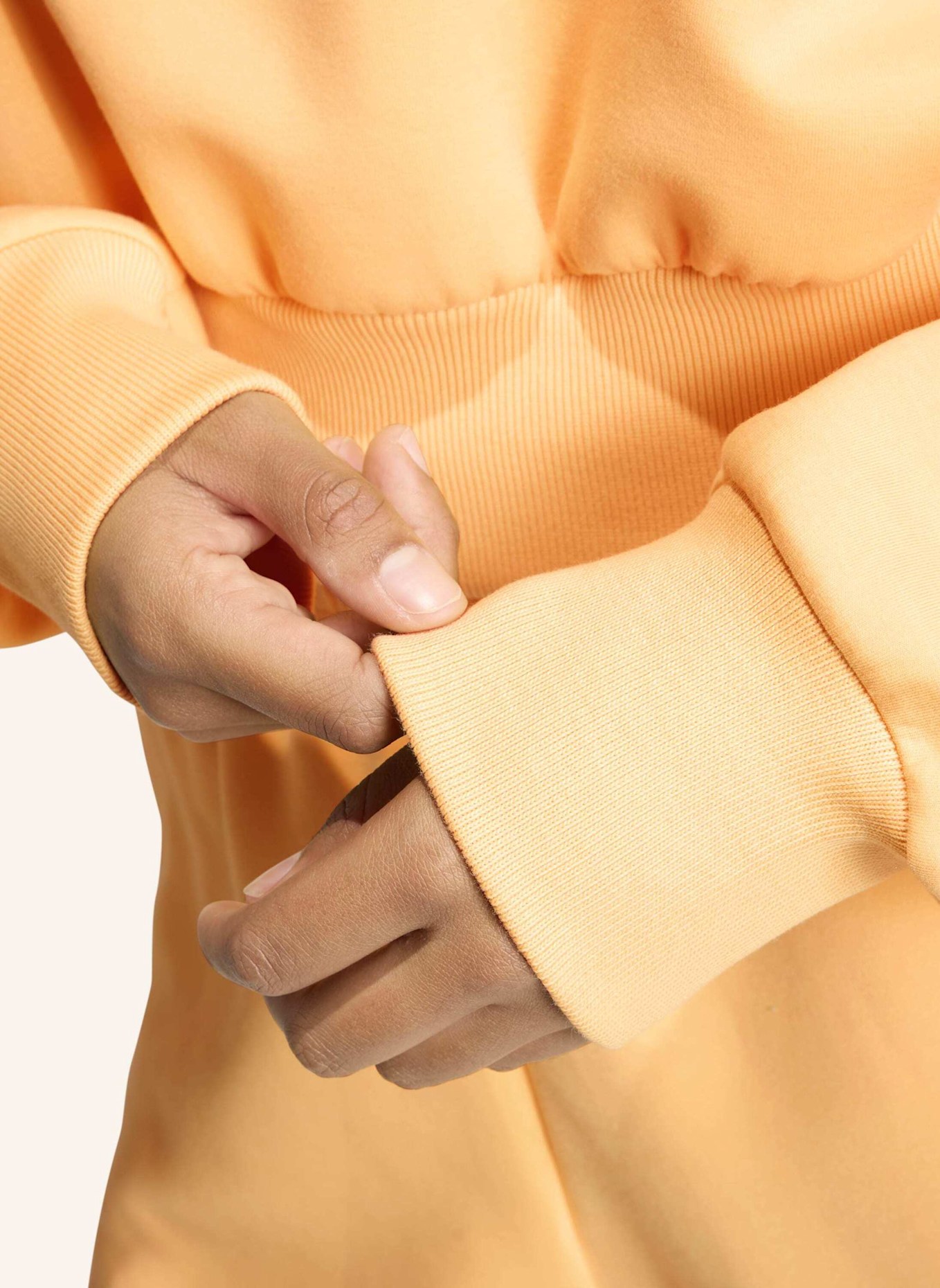 adidas Sweatshirt SOFT LUX: ORANGE