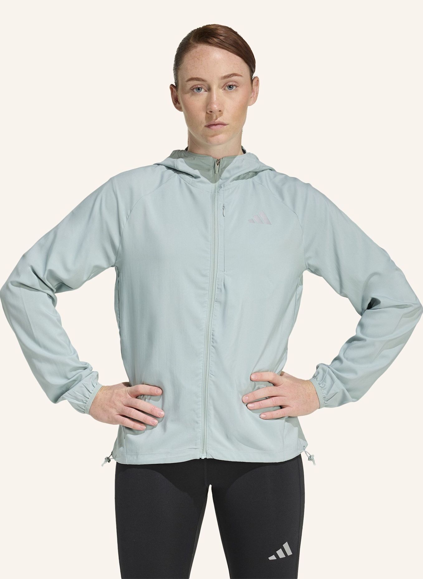 adidas ADI365 RUNNING ESSENTIALS JACKET: GRÜN