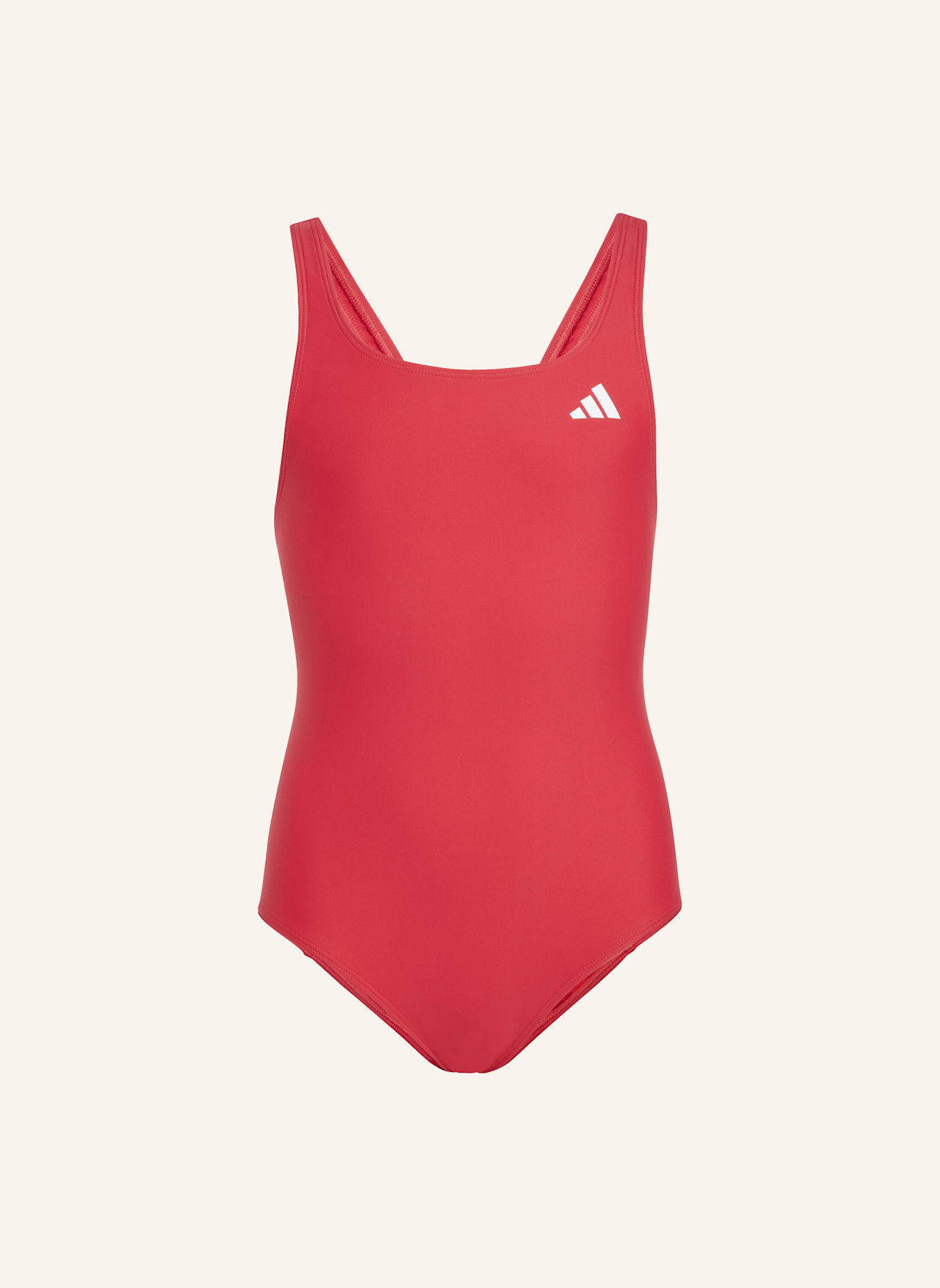 adidas Badeanzug V-BACK SWIMSUIT mit Cut-out: ROT
