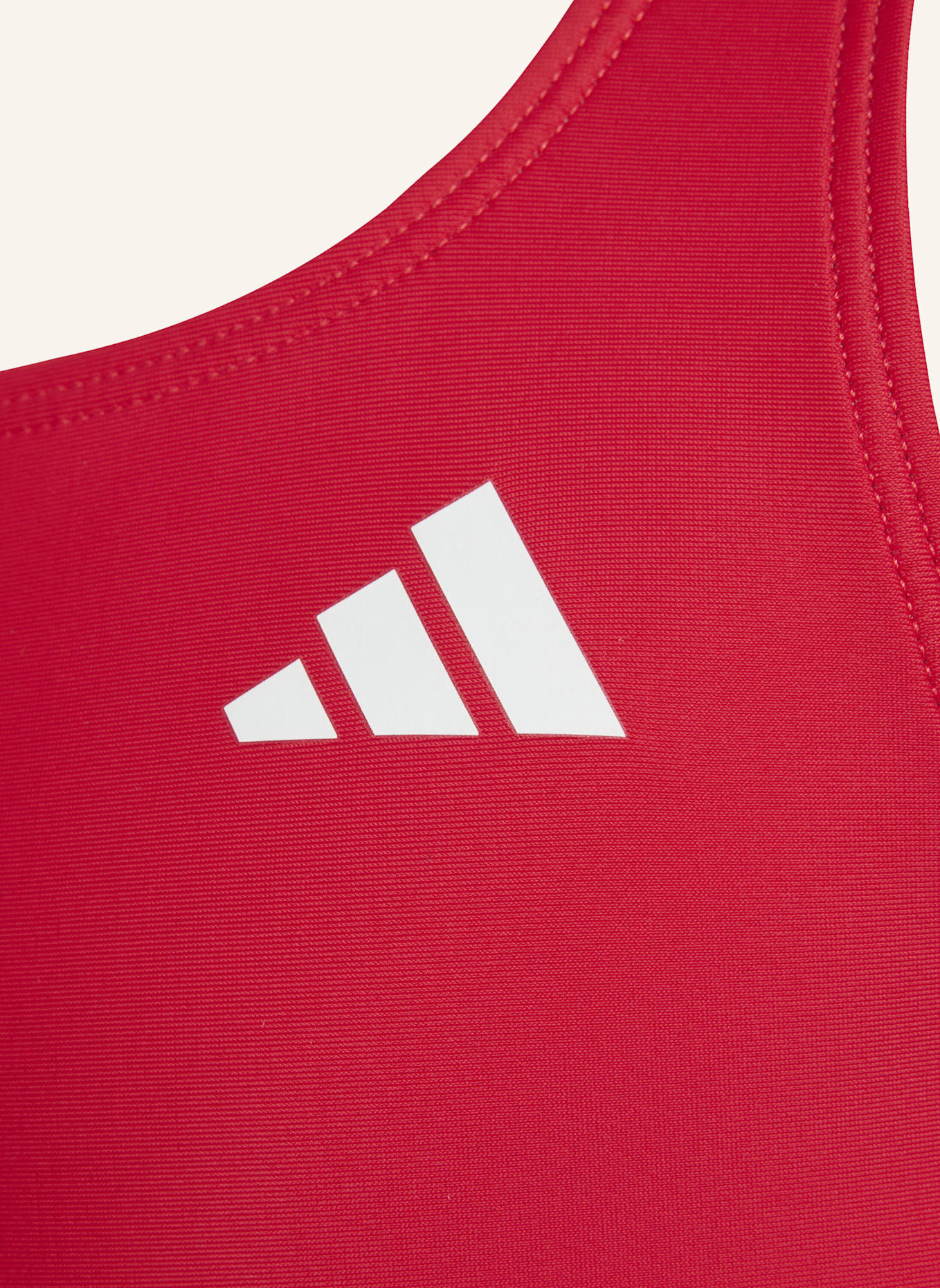 adidas Badeanzug V-BACK SWIMSUIT mit Cut-out: ROT