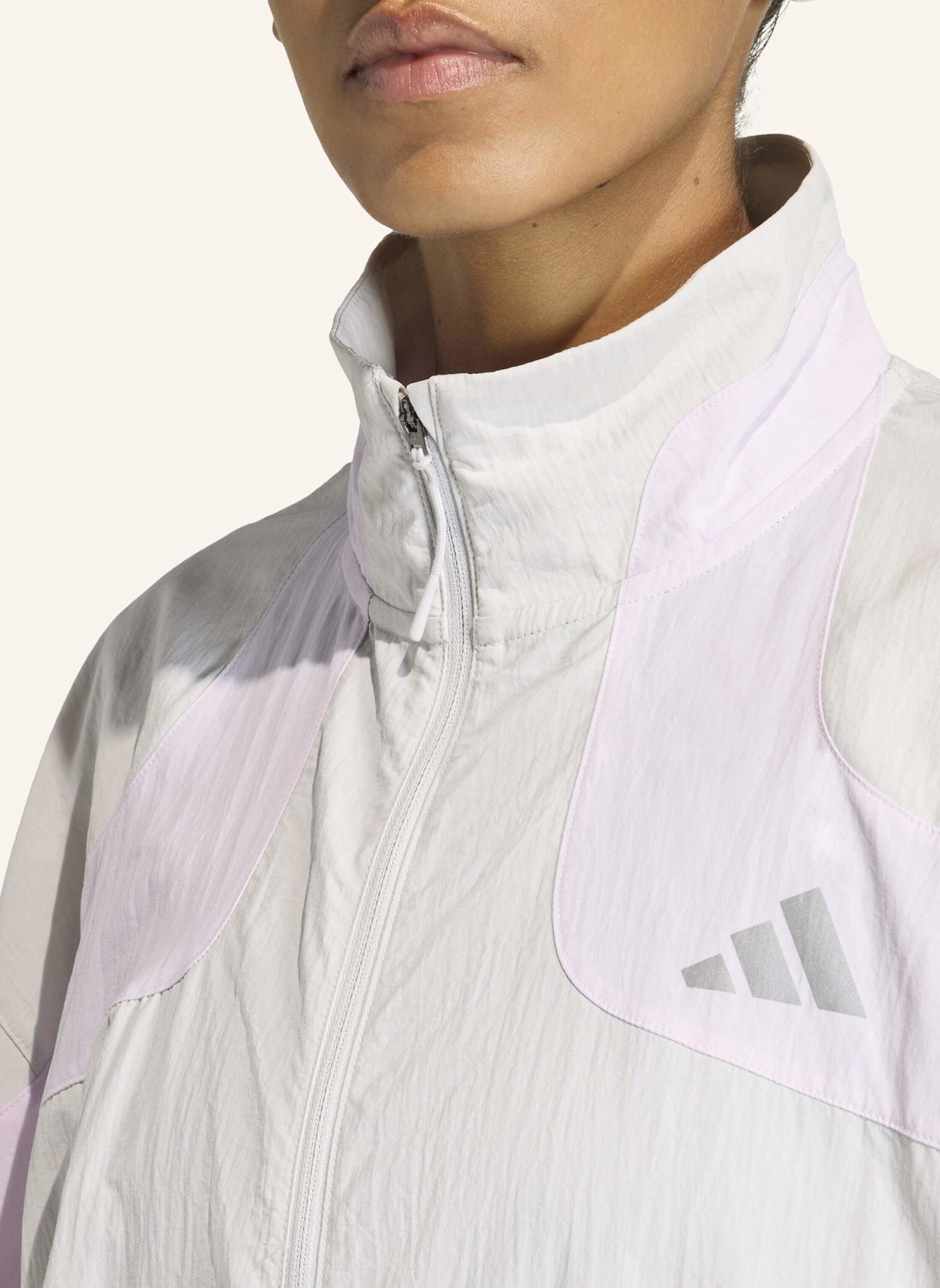 adidas ADI365 CHEERING JACKET: GRAU