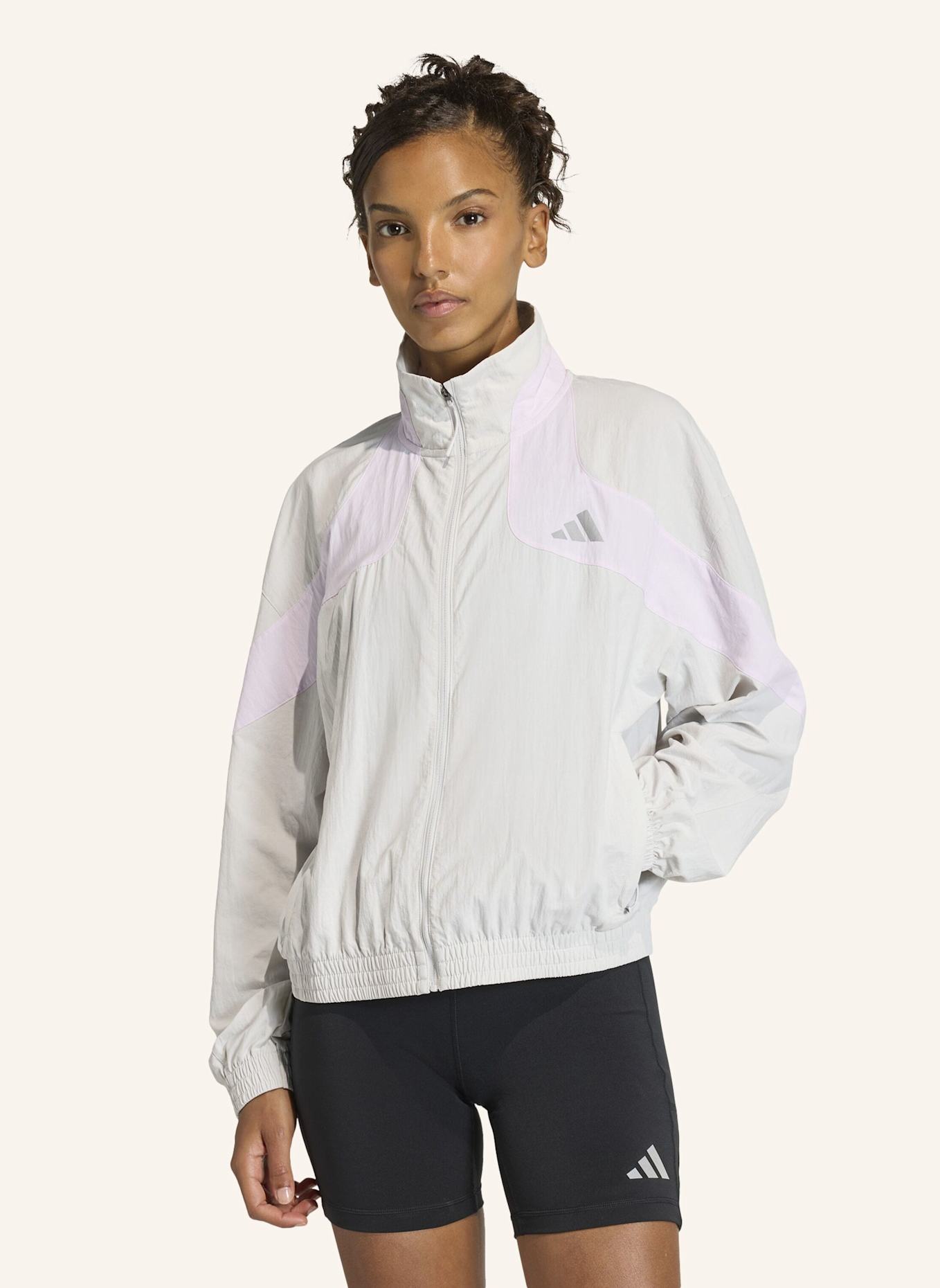 adidas ADI365 CHEERING JACKET: GRAU