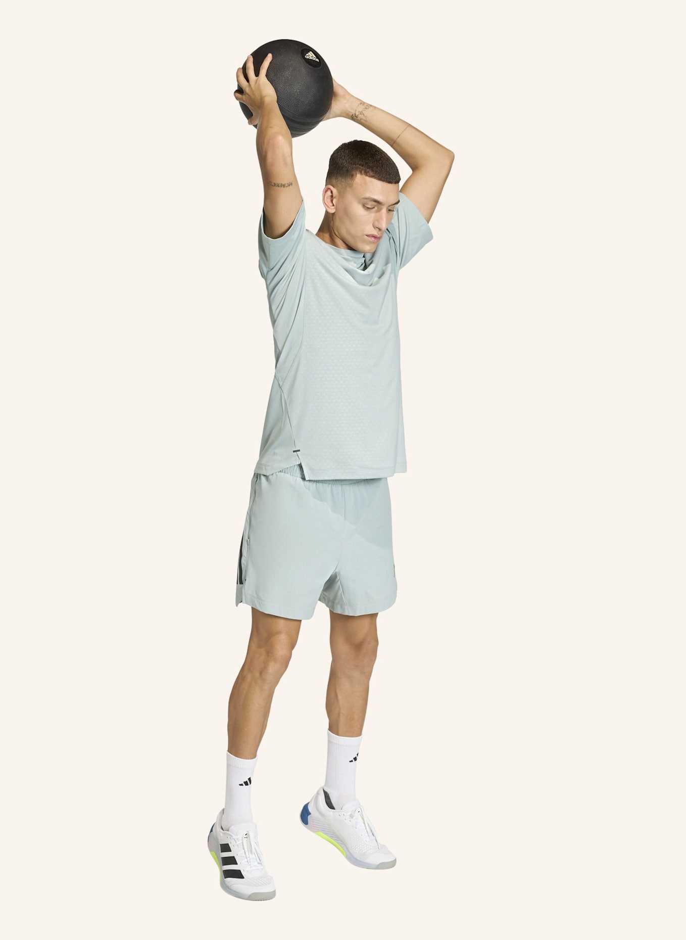 adidas Trainingsshorts D4T POWER: GRÜN