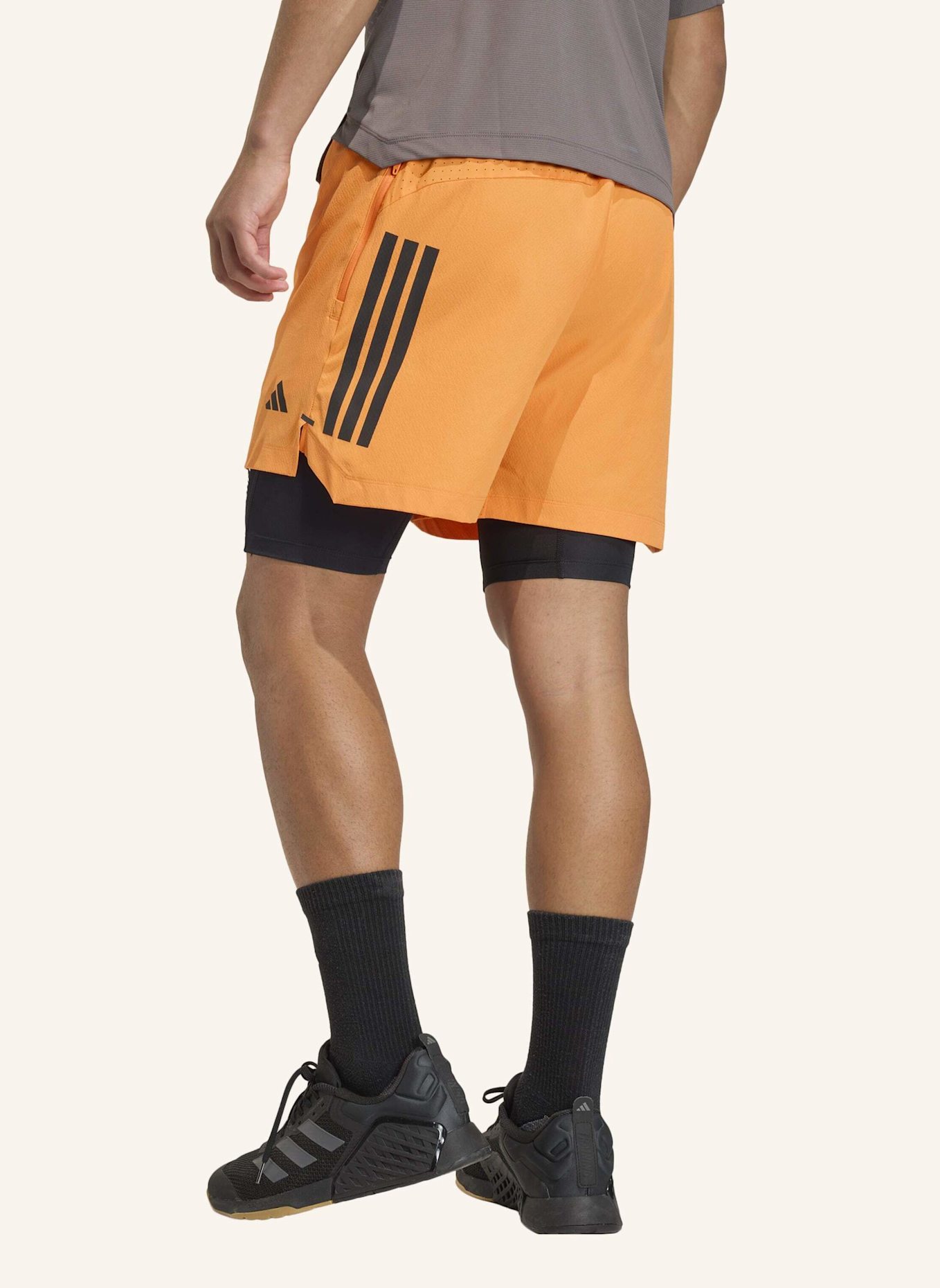 adidas Trainingsshorts D4T POWER: ORANGE