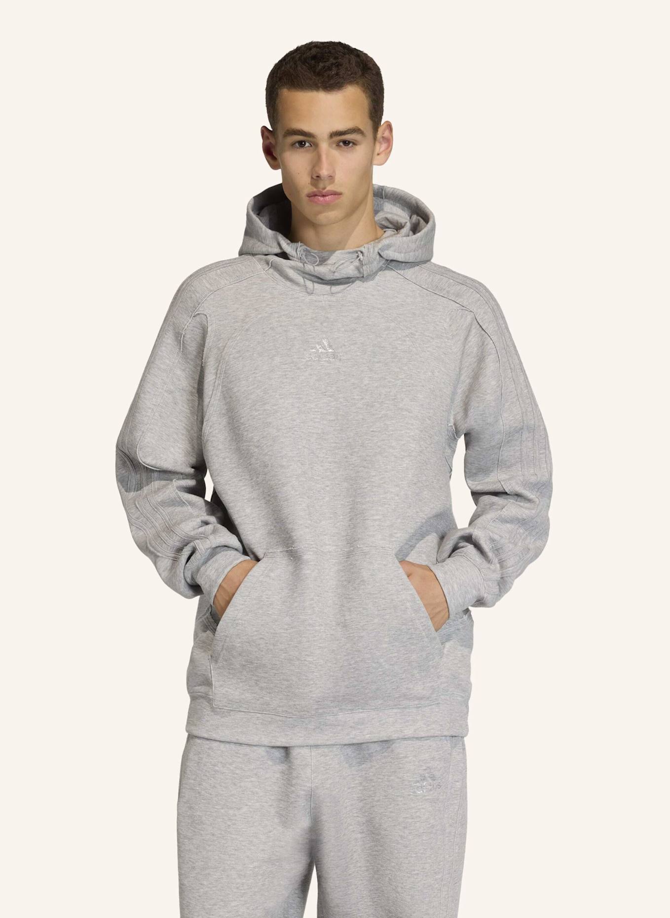 adidas Originals SPACER CUTLINE HOODIE: GRAU