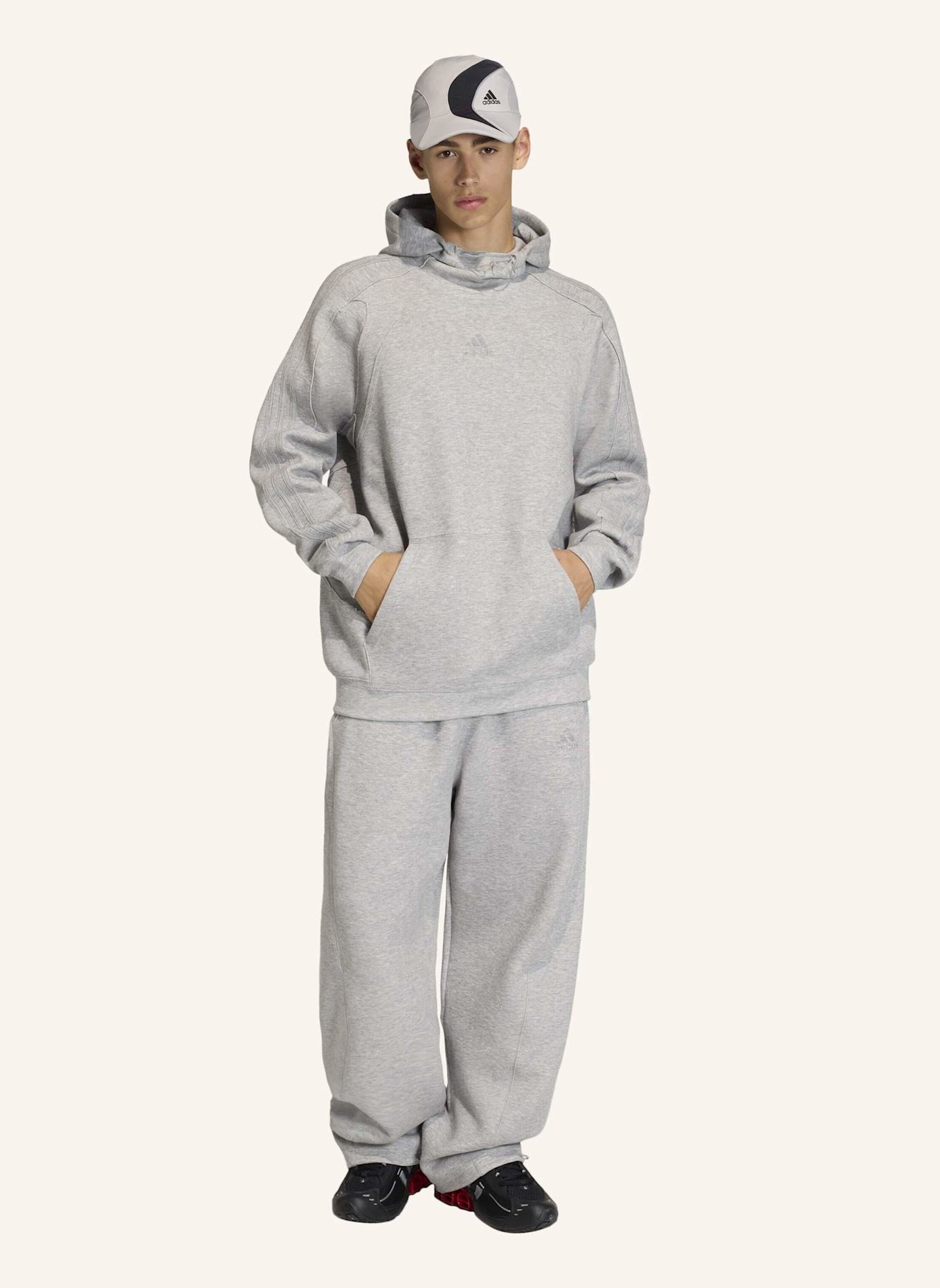 adidas Originals SPACER CUTLINE HOODIE: GRAU