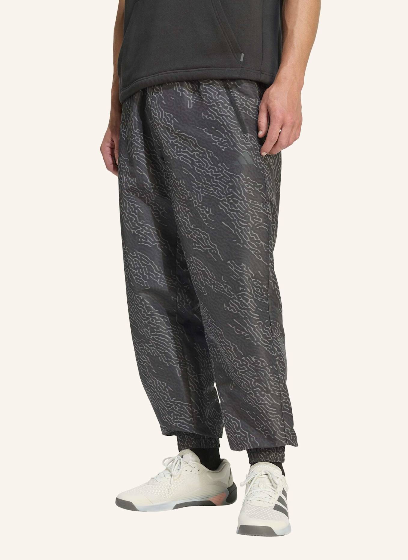 adidas POWER WORKOUT AOP HOSE: GRAU