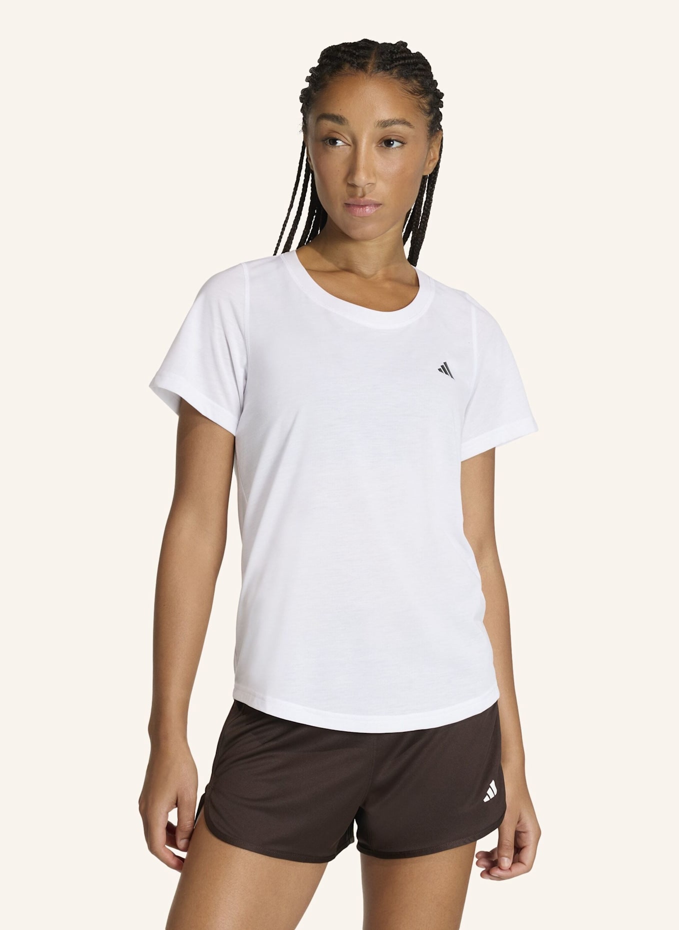 adidas T-Shirt WORKOUT ESSENTIALS: WEISS