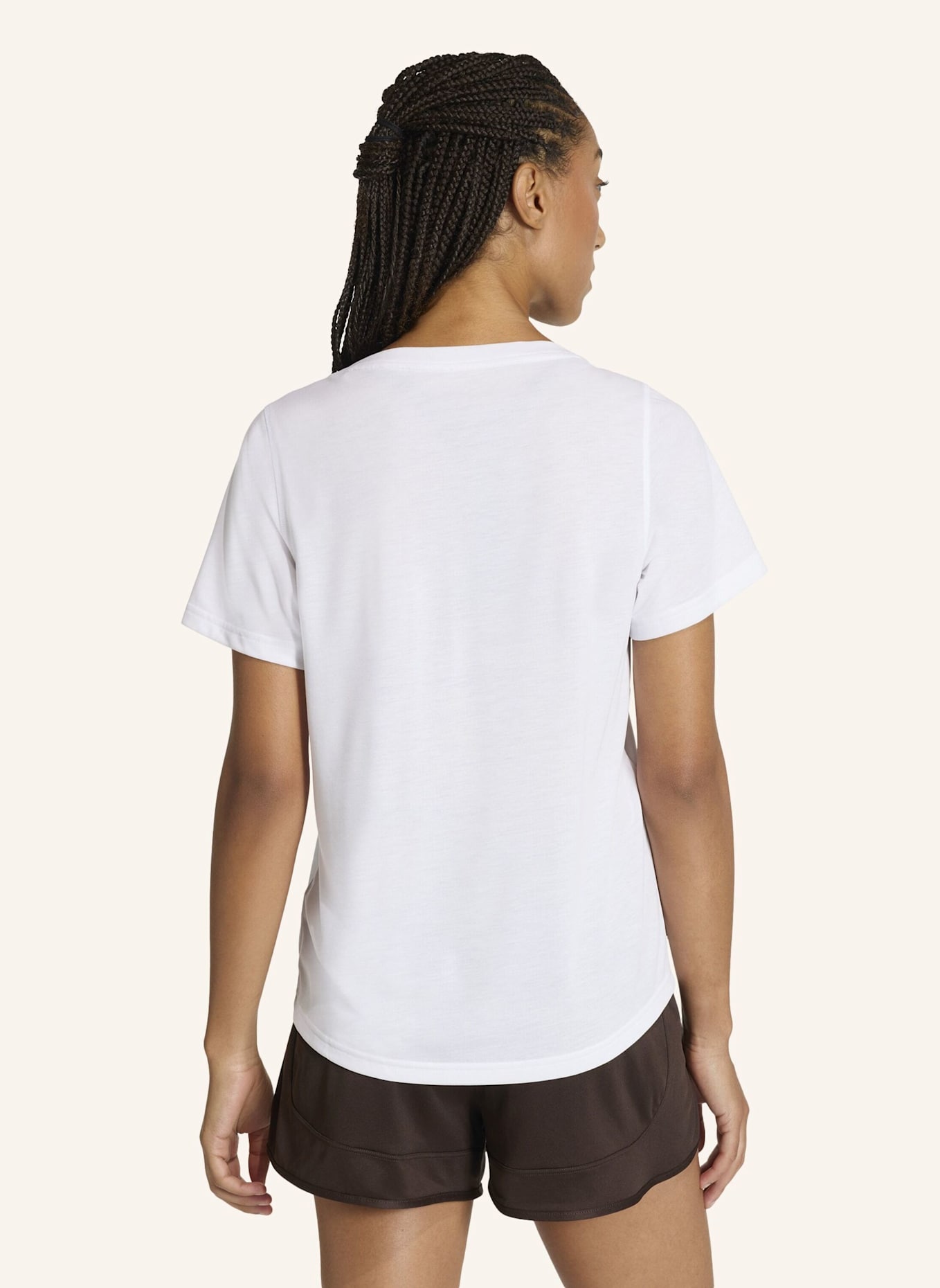 adidas T-Shirt WORKOUT ESSENTIALS: WEISS