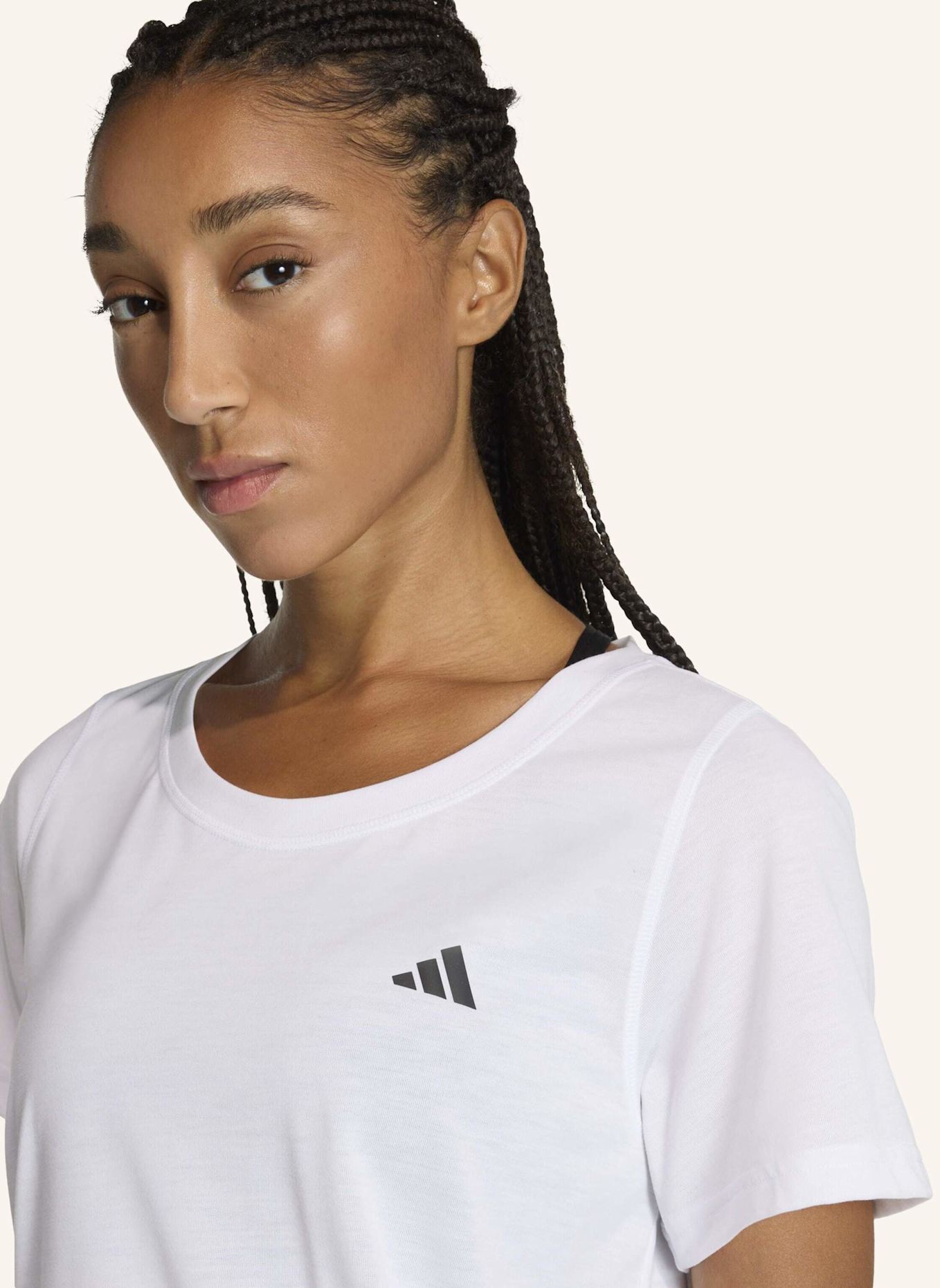 adidas T-Shirt WORKOUT ESSENTIALS: WEISS