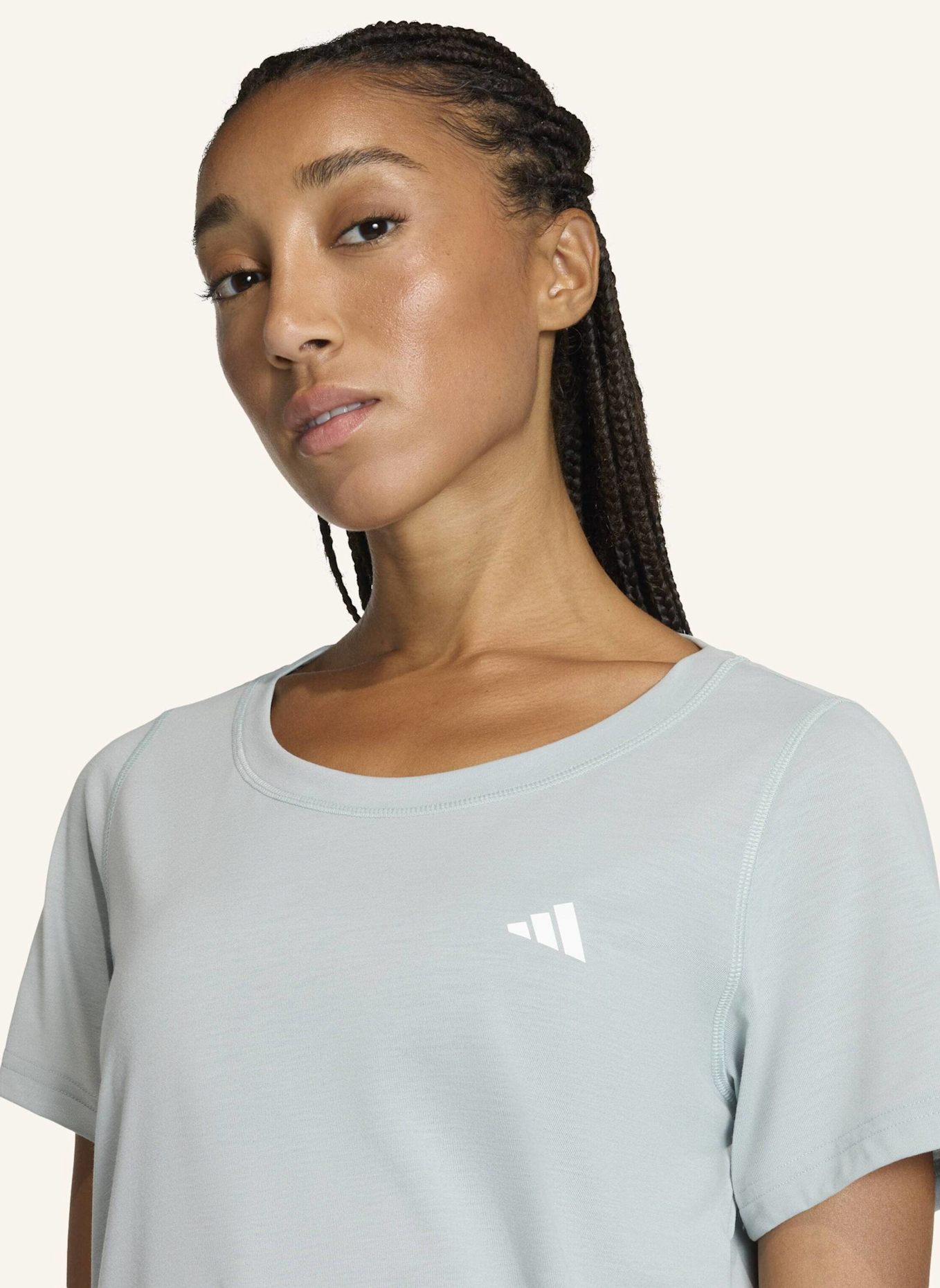 adidas T-Shirt WORKOUT ESSENTIALS: GRÜN