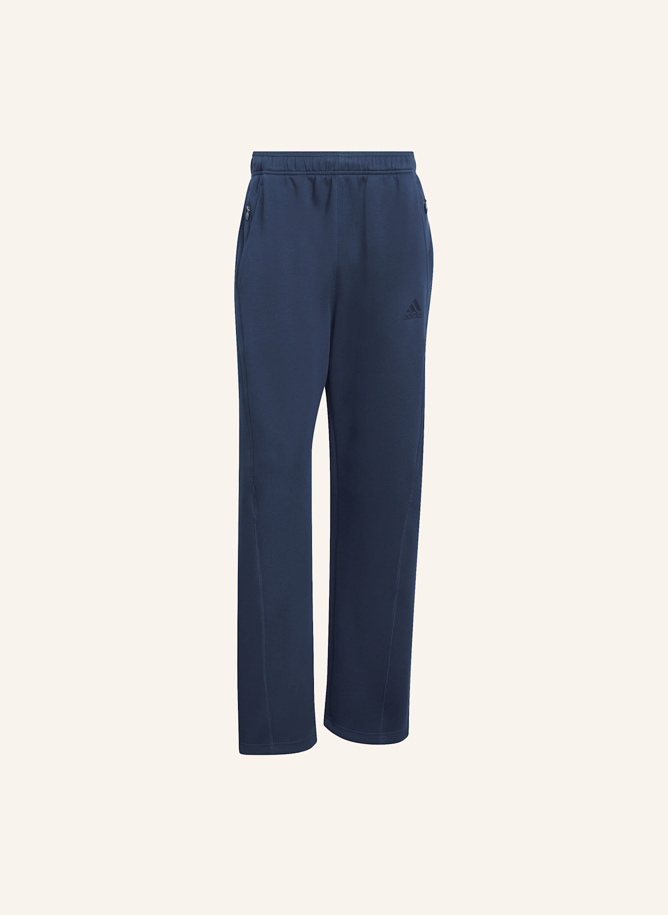 adidas Originals SPACER CUTLINE OPEN HEM HOSE: SCHWARZ