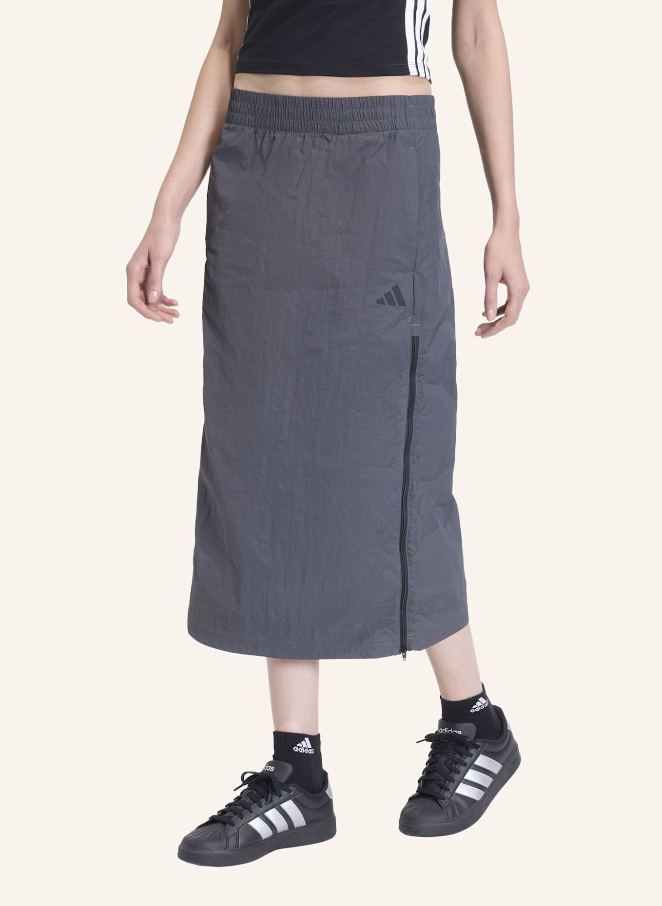 adidas CITY TECH WOVEN ROCK MIT REISSVERSCHLUSS: GRAU