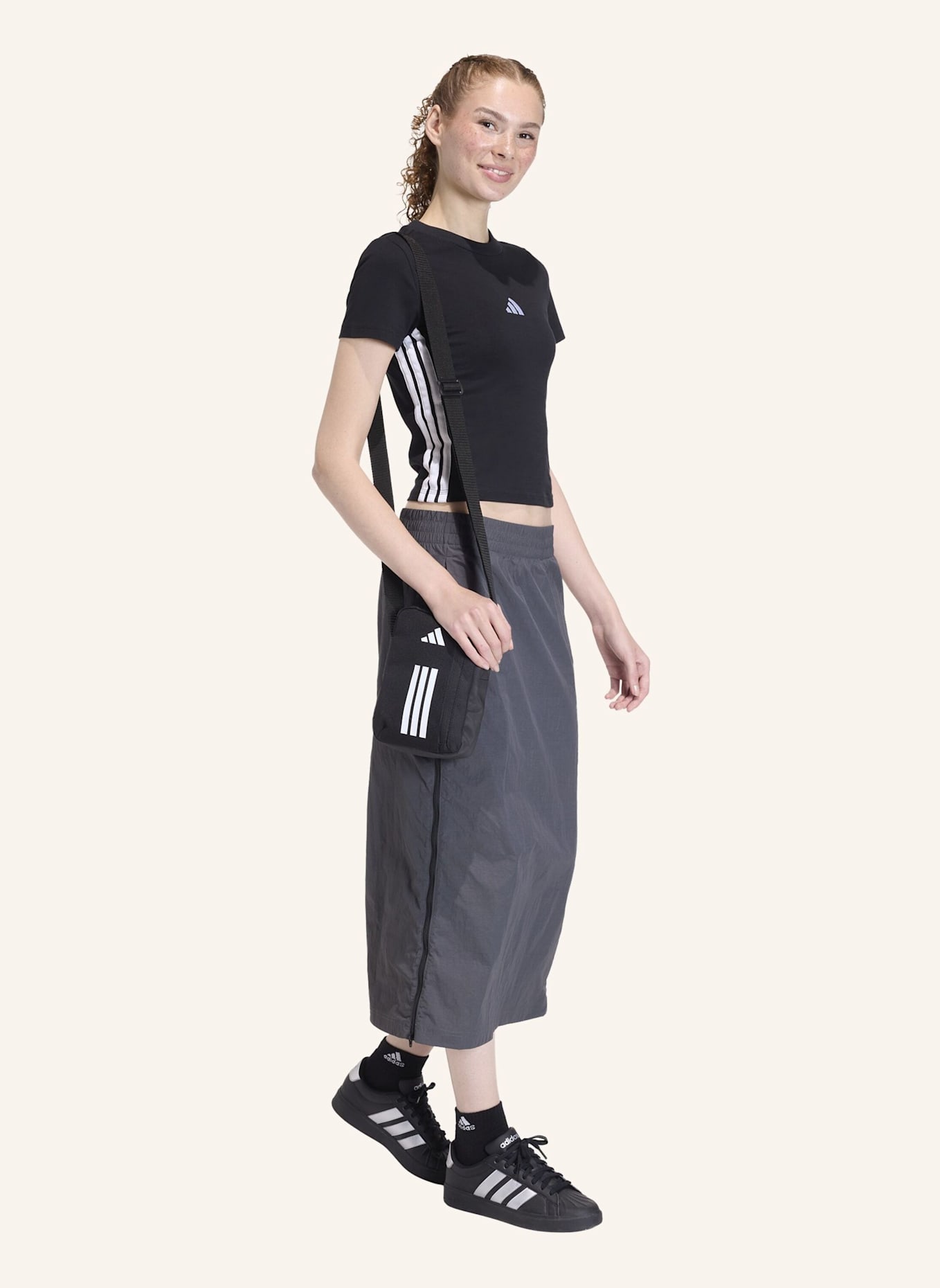 adidas CITY TECH WOVEN ROCK MIT REISSVERSCHLUSS: GRAU