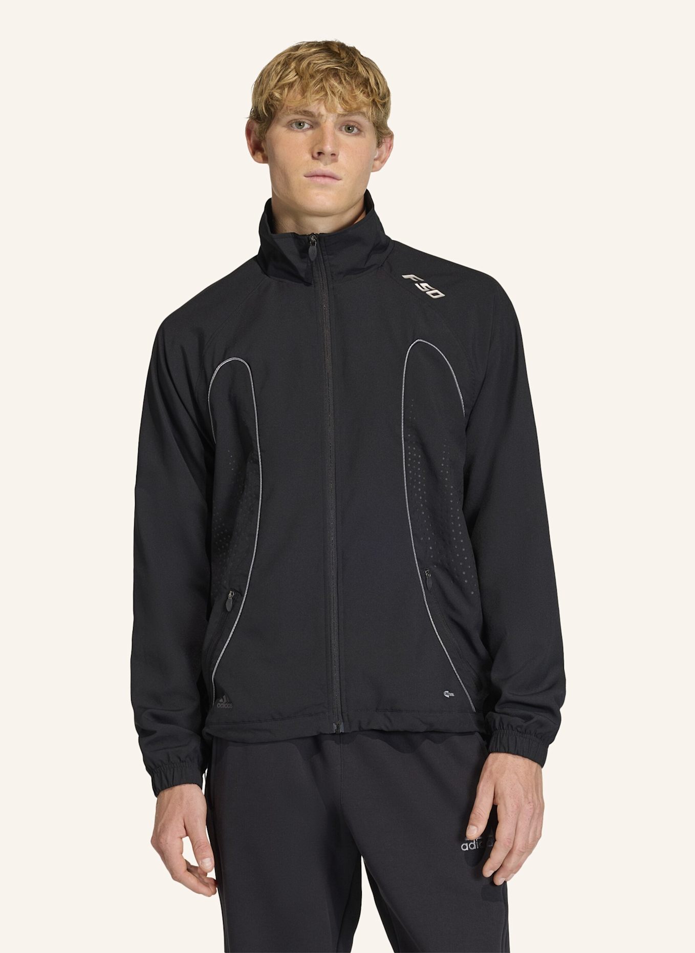 adidas Originals F50 LOOSE TRAININGSJACKE.: SCHWARZ
