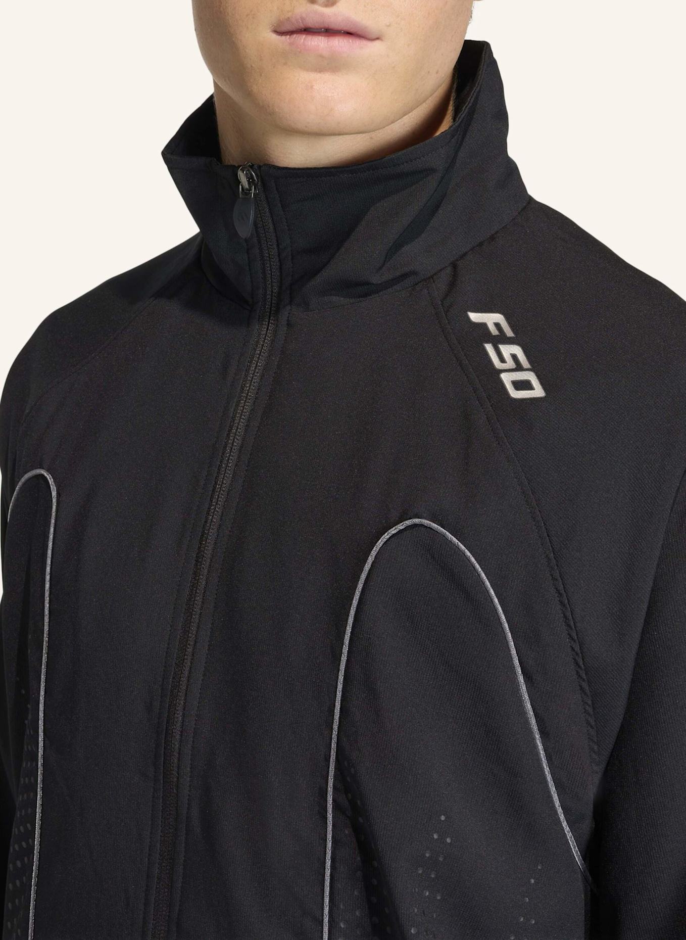 adidas Originals F50 LOOSE TRAININGSJACKE.: SCHWARZ