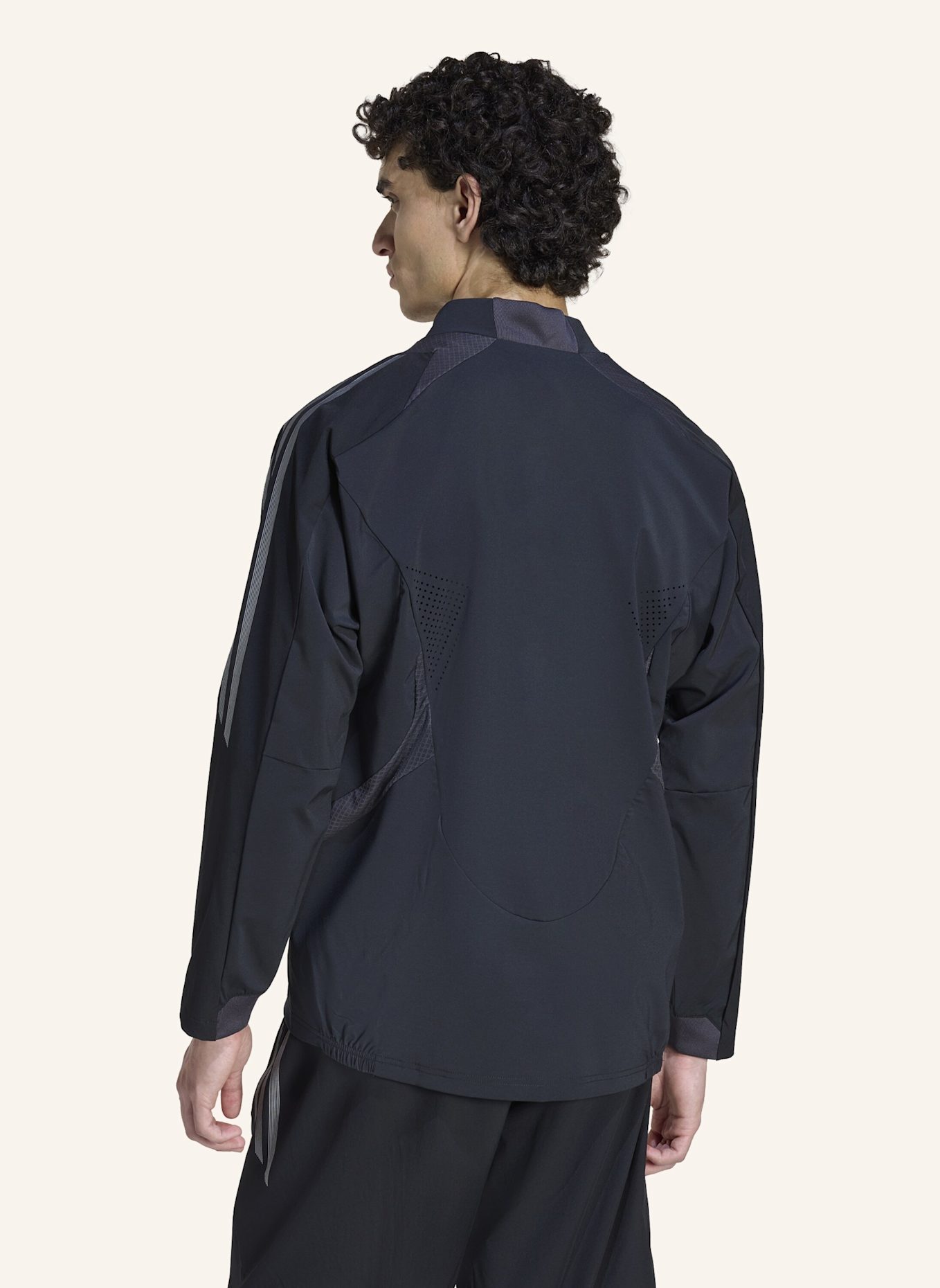 adidas Originals F50 SLIM JERSEY LANGARM: SCHWARZ