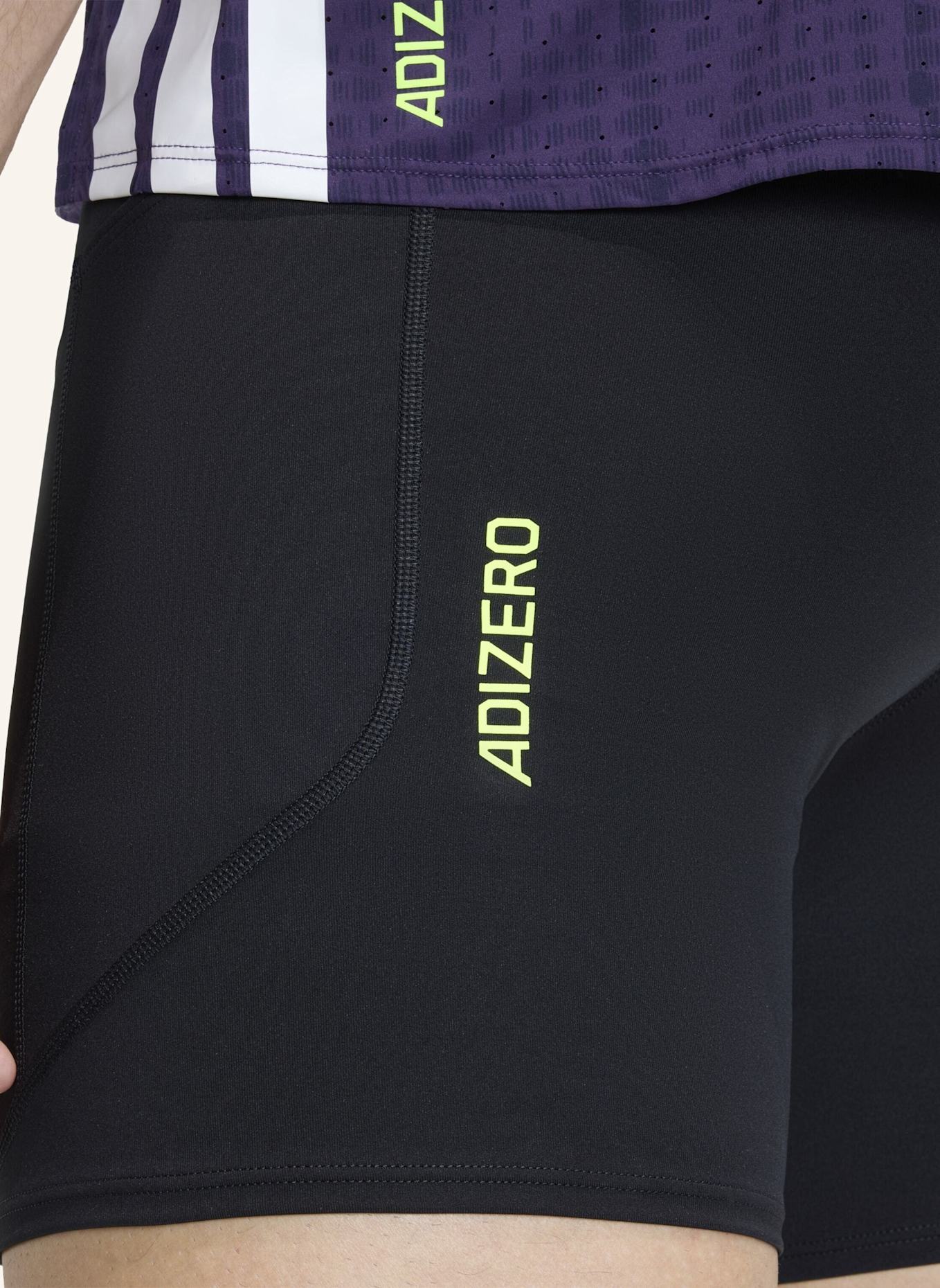 adidas Laufshorts ADIZERO S TGT: SCHWARZ
