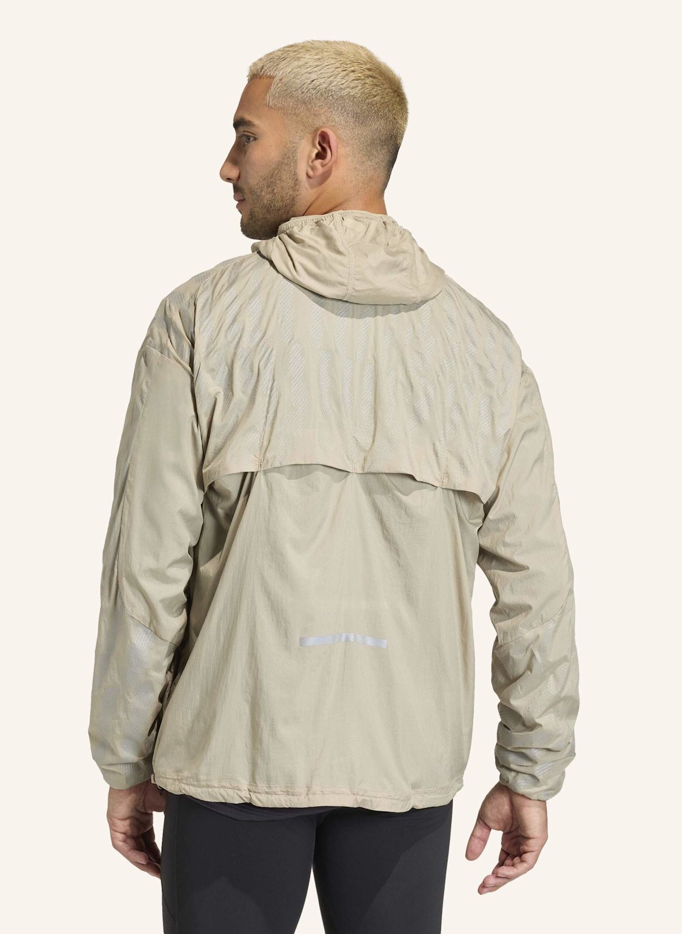 adidas REFLEKTIERENDE ADI365 RUNNING JACKE: BRAUN