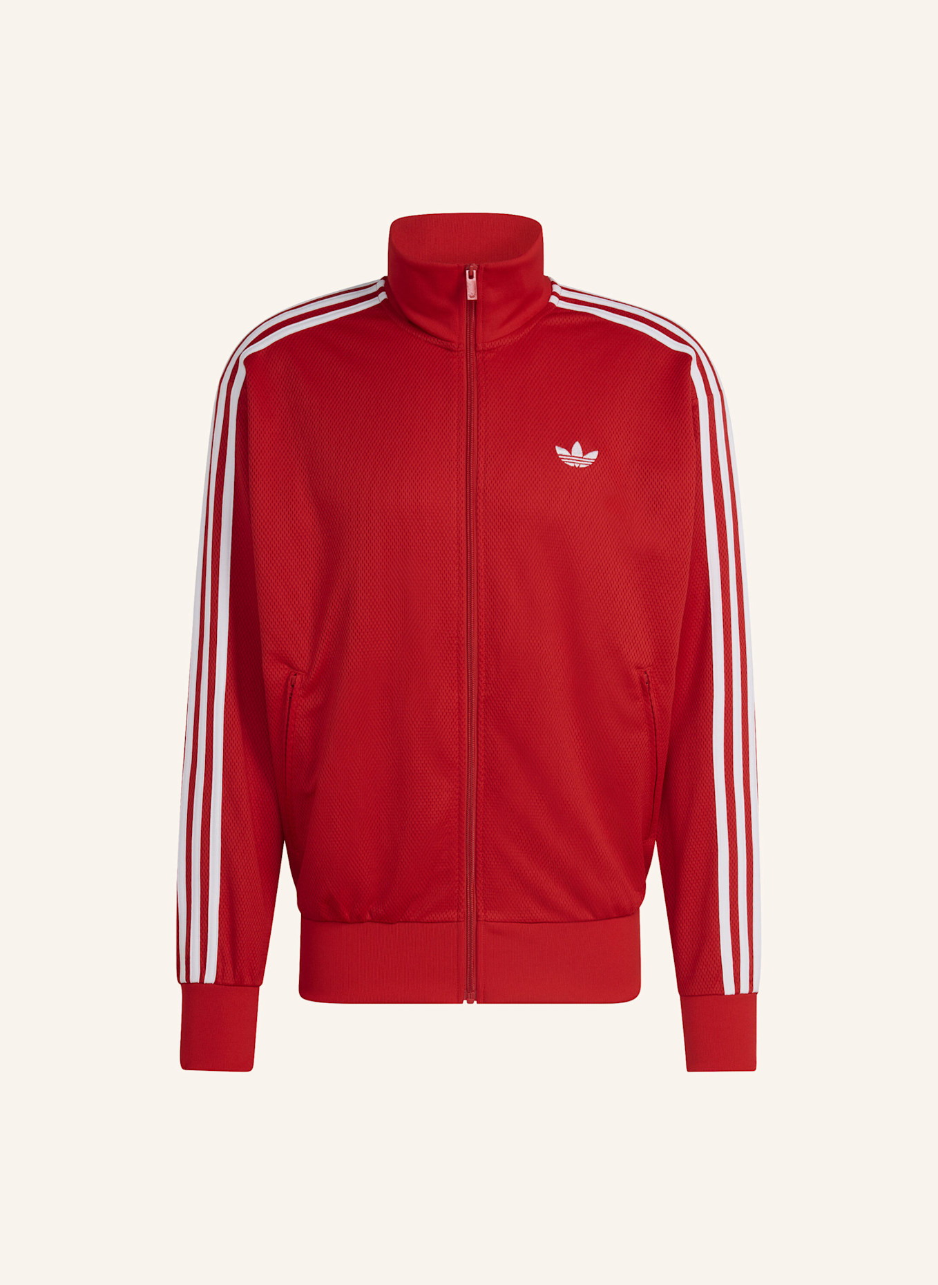 adidas Originals FIREBIRD ADICOLOR MESH TRACK TOP: ROT