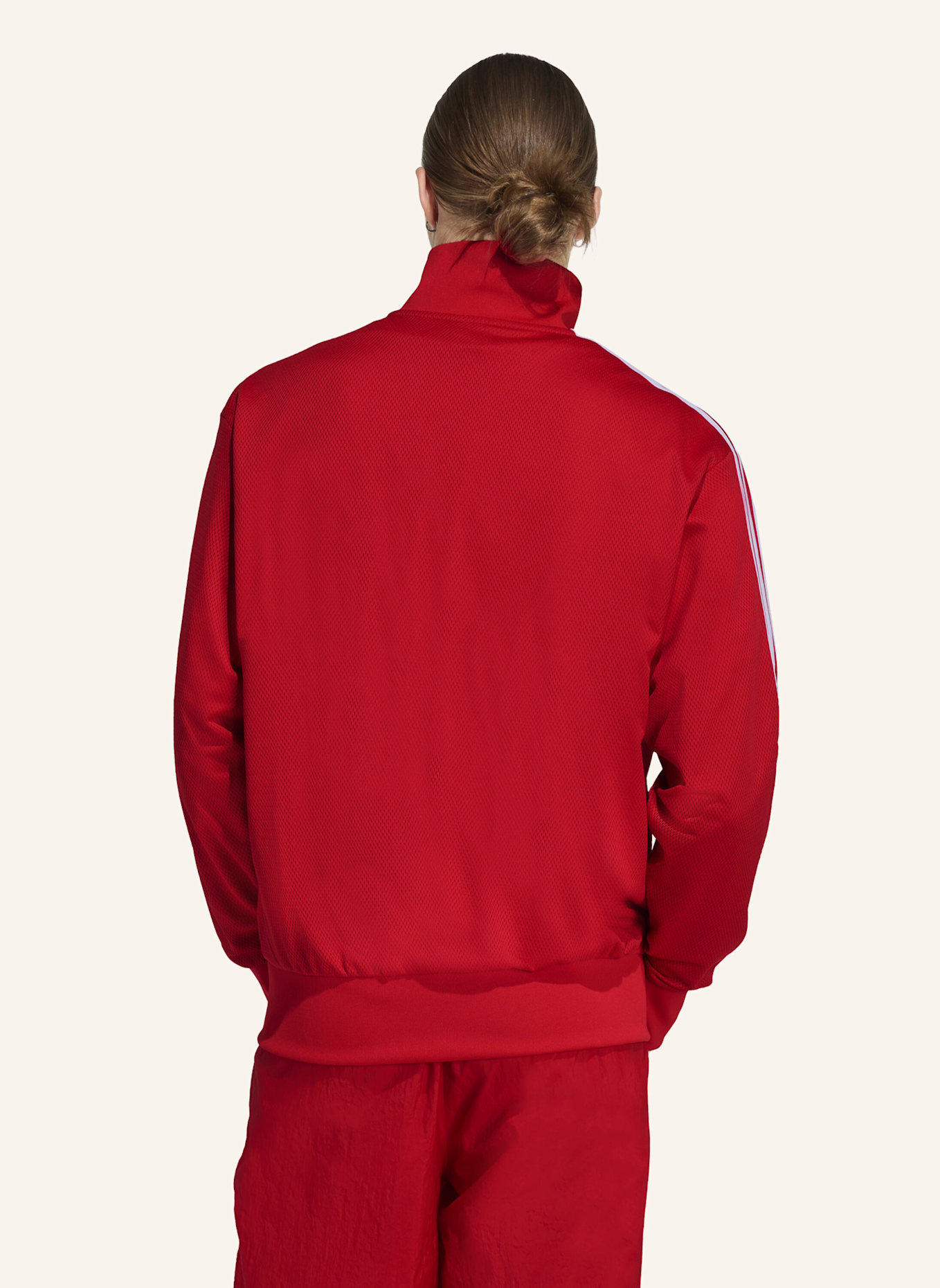 adidas Originals FIREBIRD ADICOLOR MESH TRACK TOP: ROT