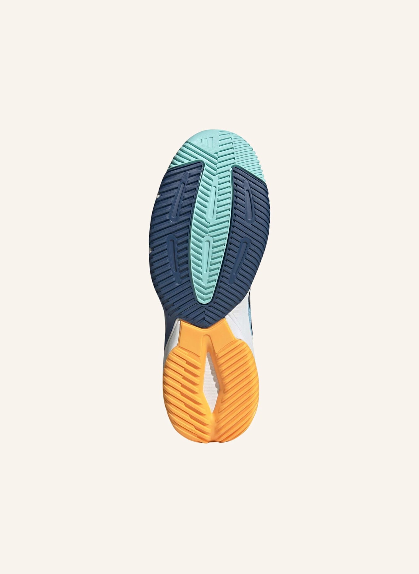 adidas CRAZYFLIGHT 6 MID INDOOR SCHUH: BLAU/ GRÜN