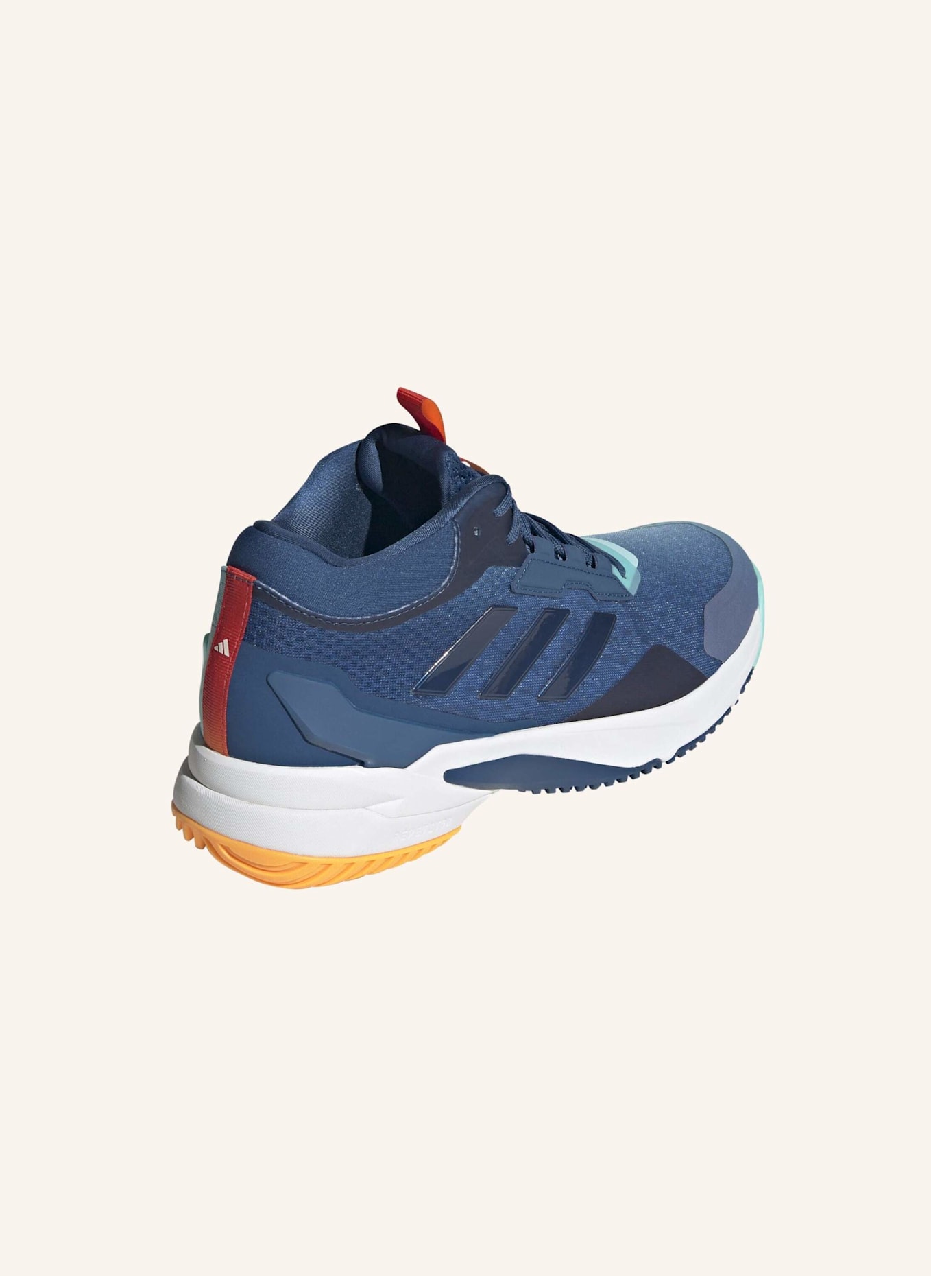 adidas CRAZYFLIGHT 6 MID INDOOR SCHUH: BLAU/ GRÜN