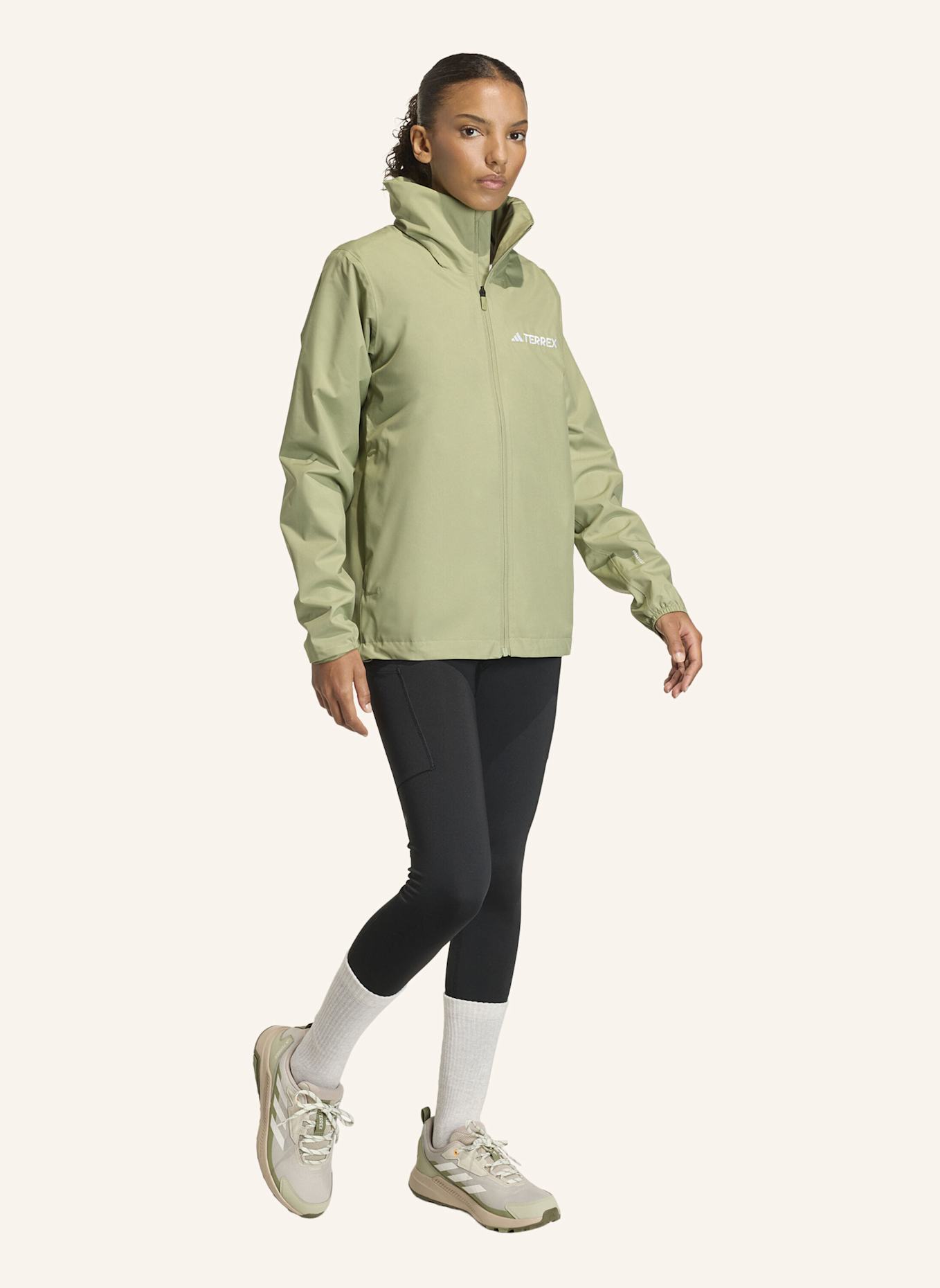 adidas TERREX Regenjacke MULTI ESSENTIALS: GRÜN