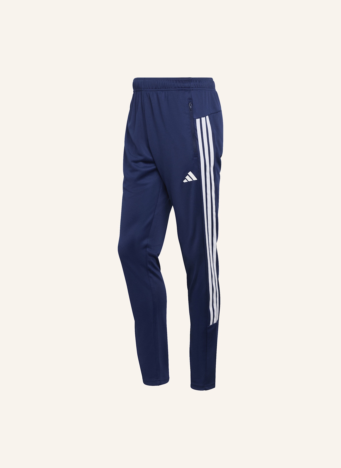 adidas Trainingshose WORKOUT ESSENTIALS ALL-SET 3-STRIPES: BLAU/ WEISS