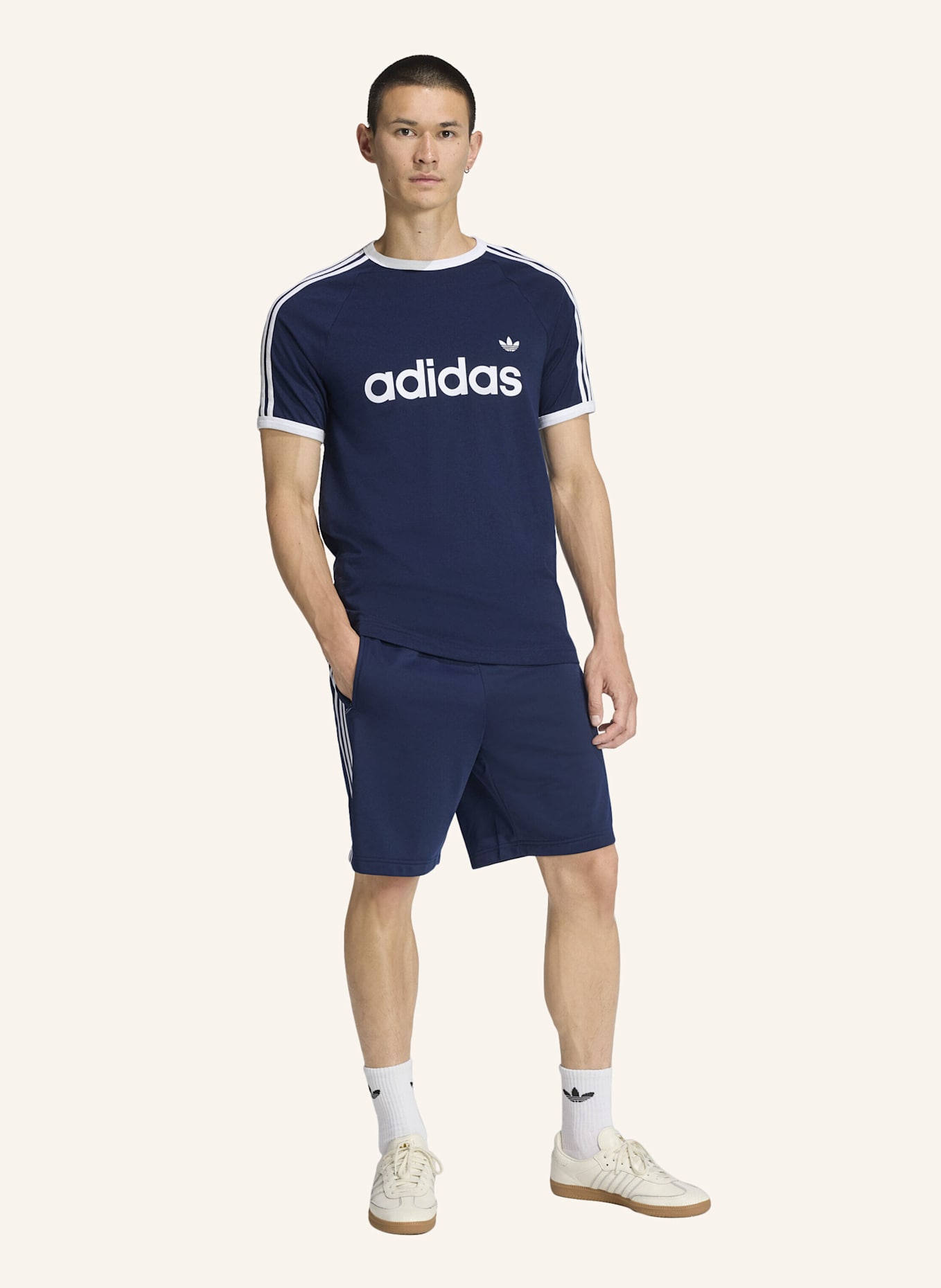adidas Originals FIREBIRD SHORTS: BLAU