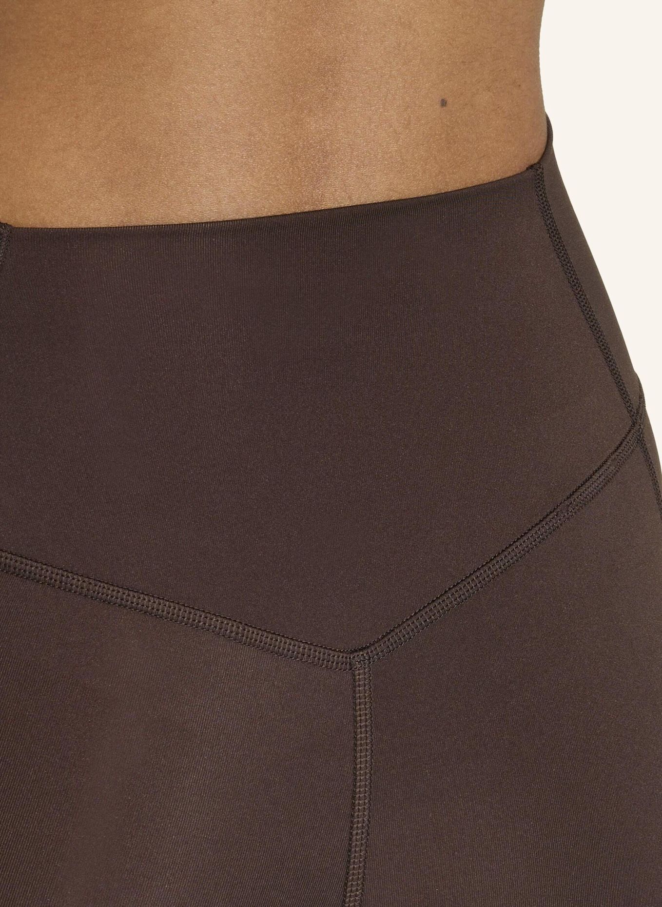 adidas OPTIME ESSENTIALS 7/8-LEGGINGS OHNE VORDERNAHT: BRAUN