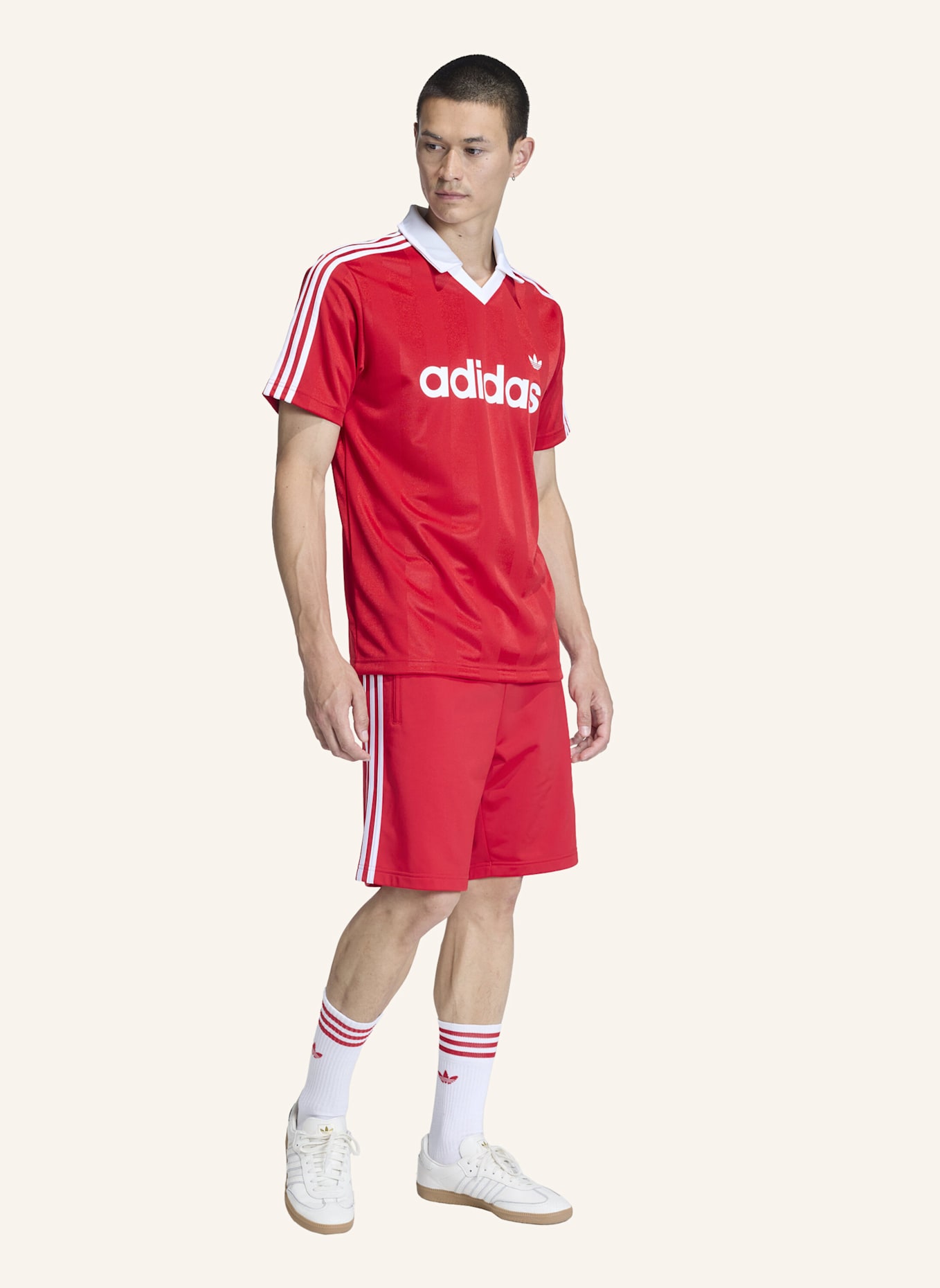 adidas Originals FIREBIRD SHORTS: ROT