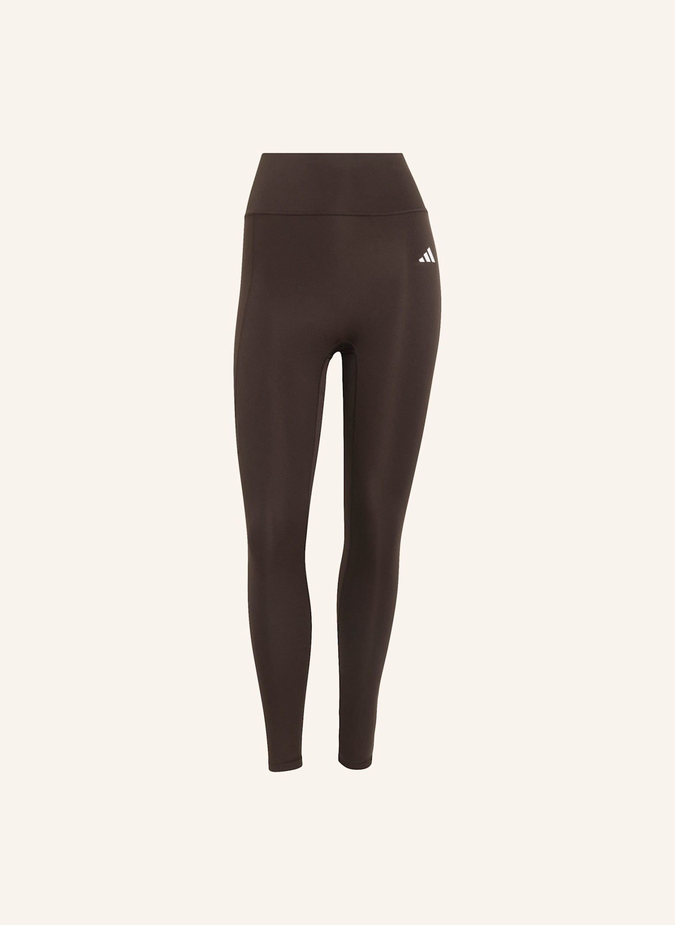 adidas OPTIME ESSENTIALS 7/8-LEGGINGS OHNE VORDERNAHT: BRAUN