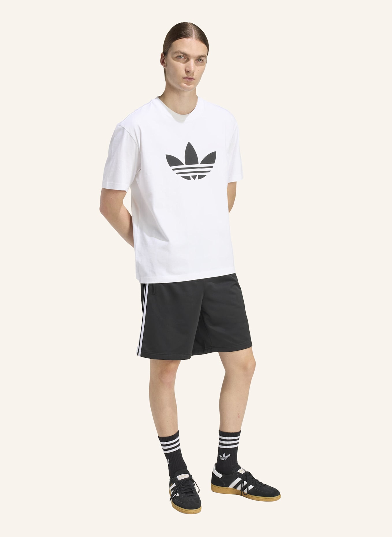 adidas Originals FIREBIRD SHORTS: SCHWARZ