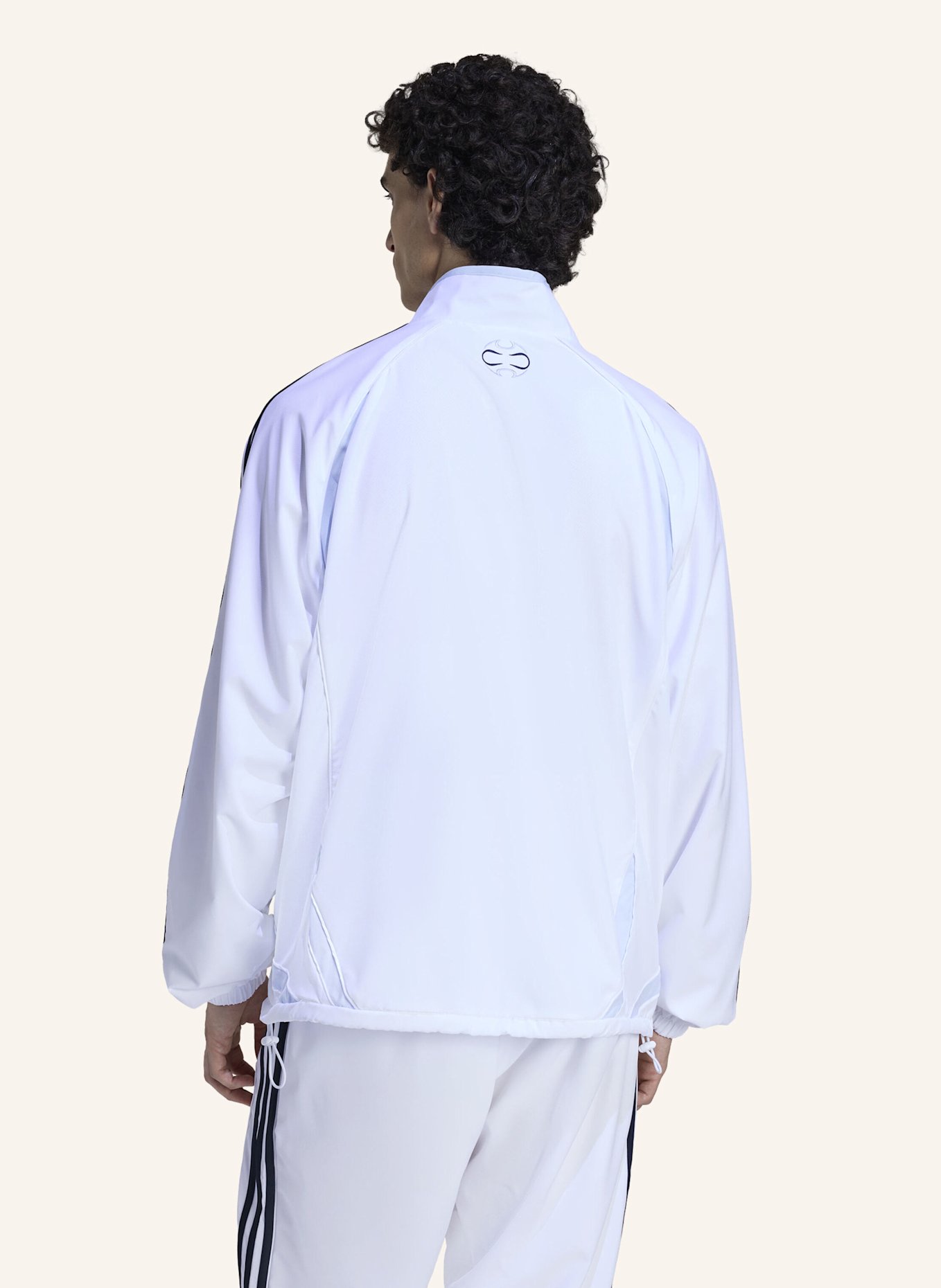 adidas Originals TEAMGEIST ADICOLOR ORIGINALS JACKE: WEISS