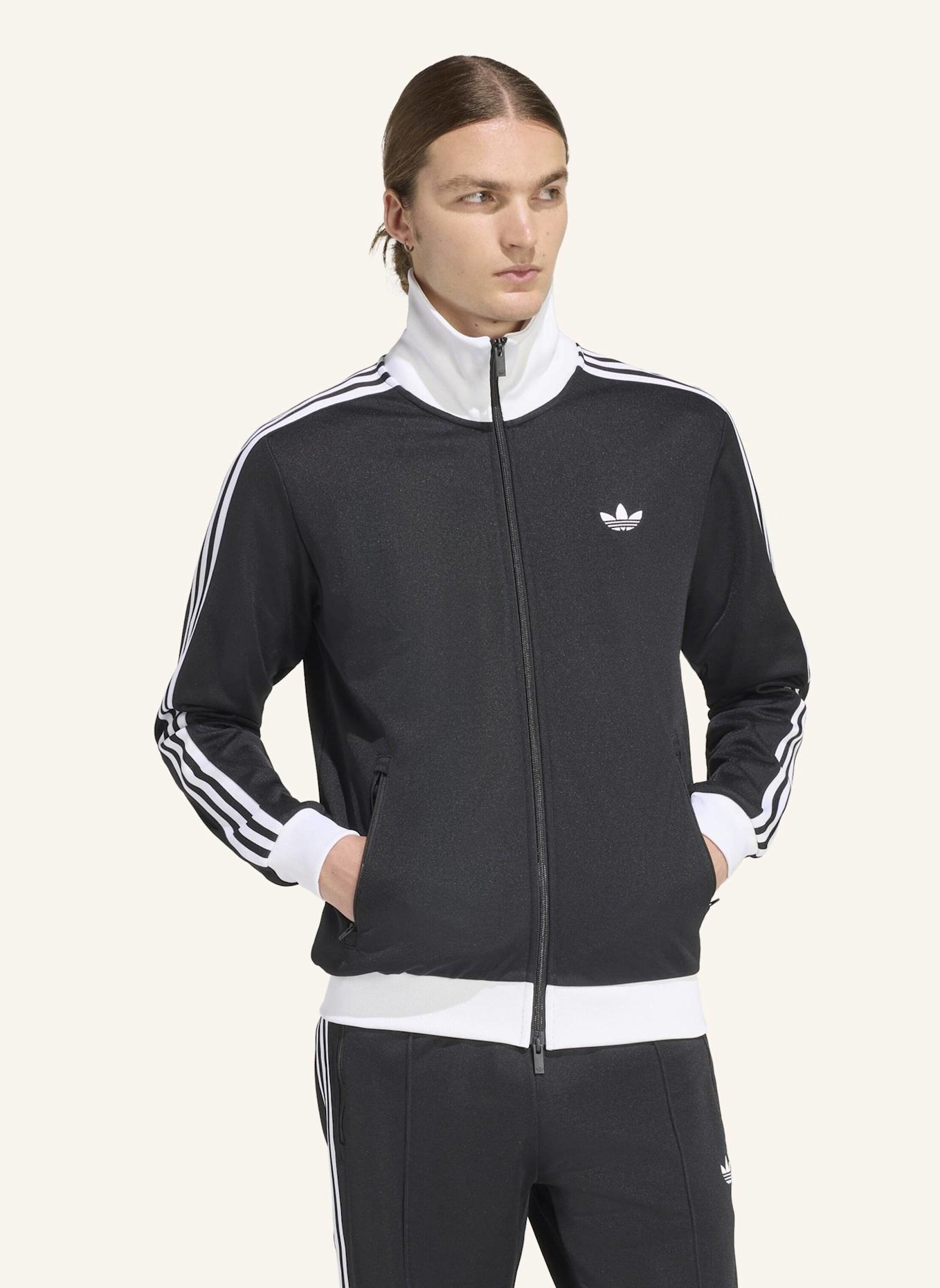 adidas Originals CLASSIC TRACKTOP: SCHWARZ