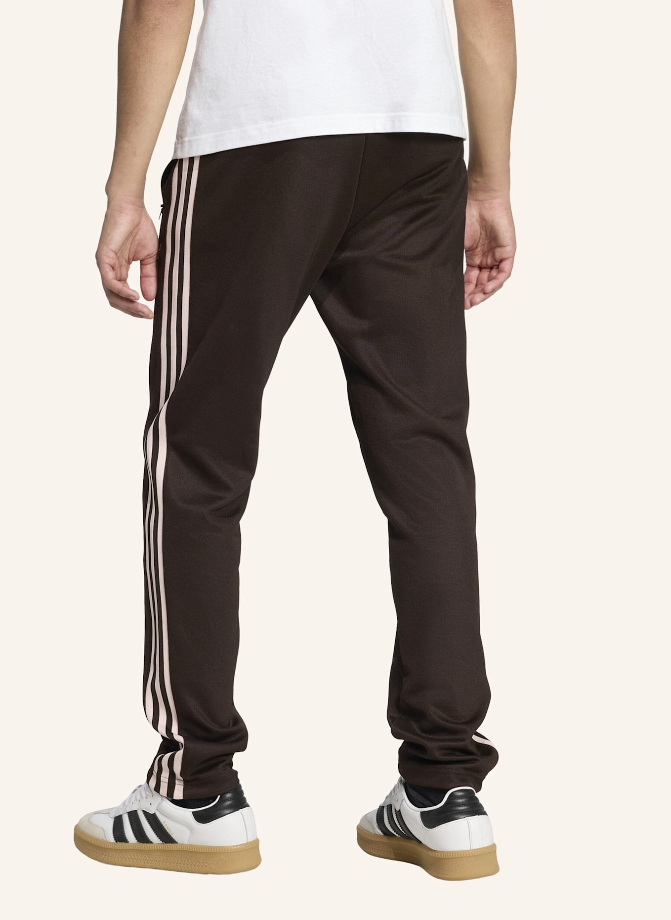 adidas Originals CLASSIC TRAININGSHOSE: BRAUN/ ROSA