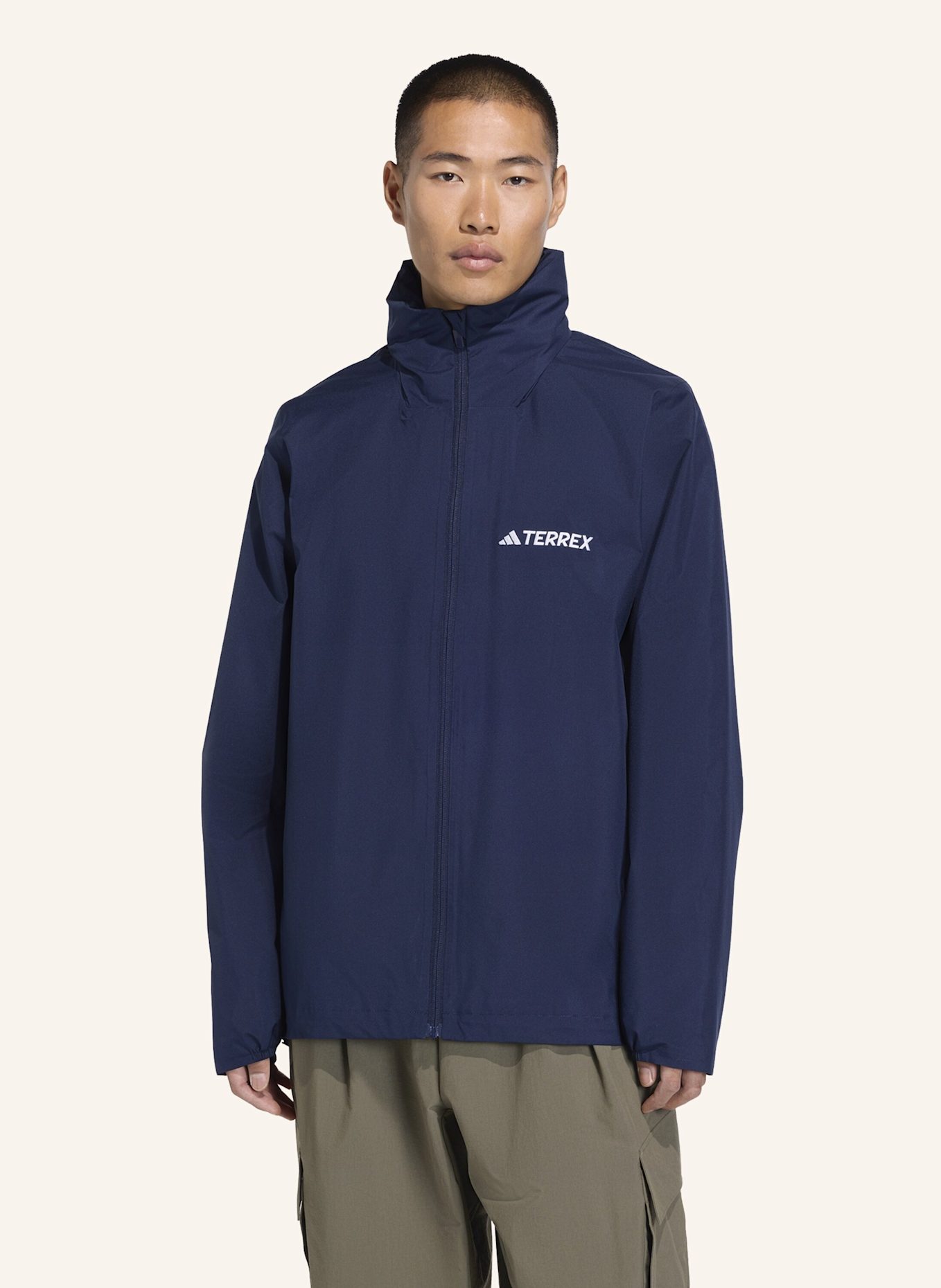 adidas TERREX Regenjacke MULTI ESSENTIALS 2L: BLAU