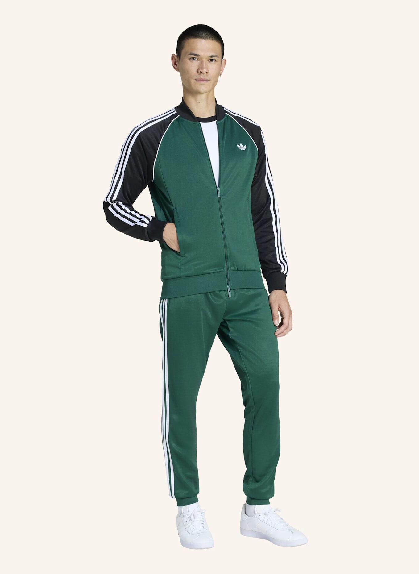 adidas Originals SST TRACK TOP: GRÜN