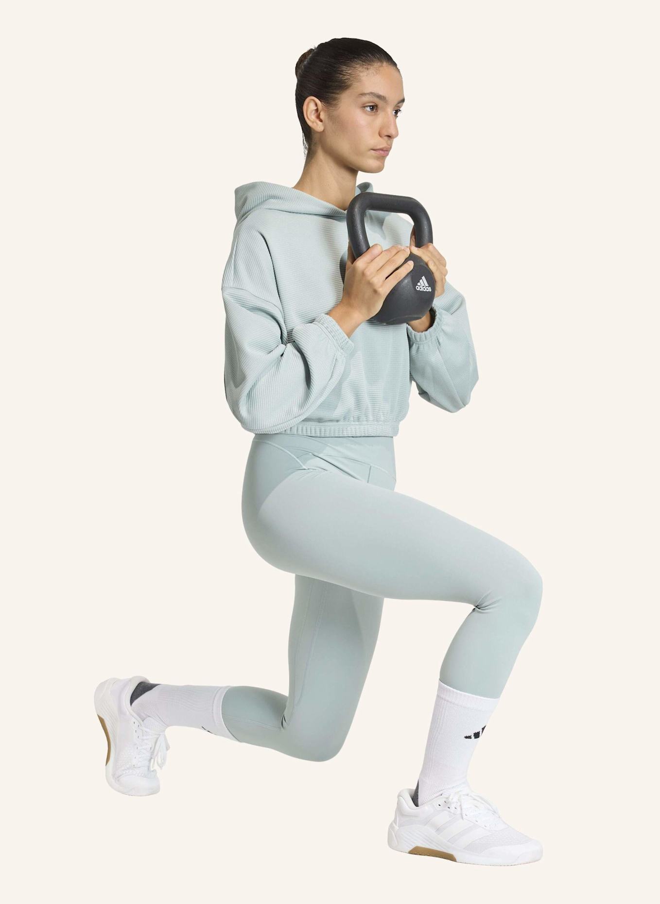 adidas YOGA OBERTEIL: GRÜN
