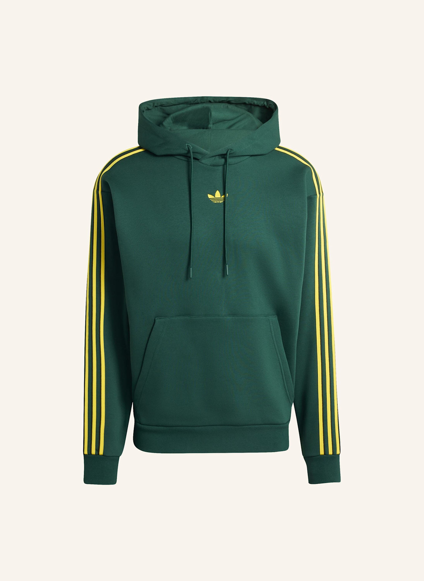 adidas Originals TIPPED STRIPES HOODIE: GRÜN