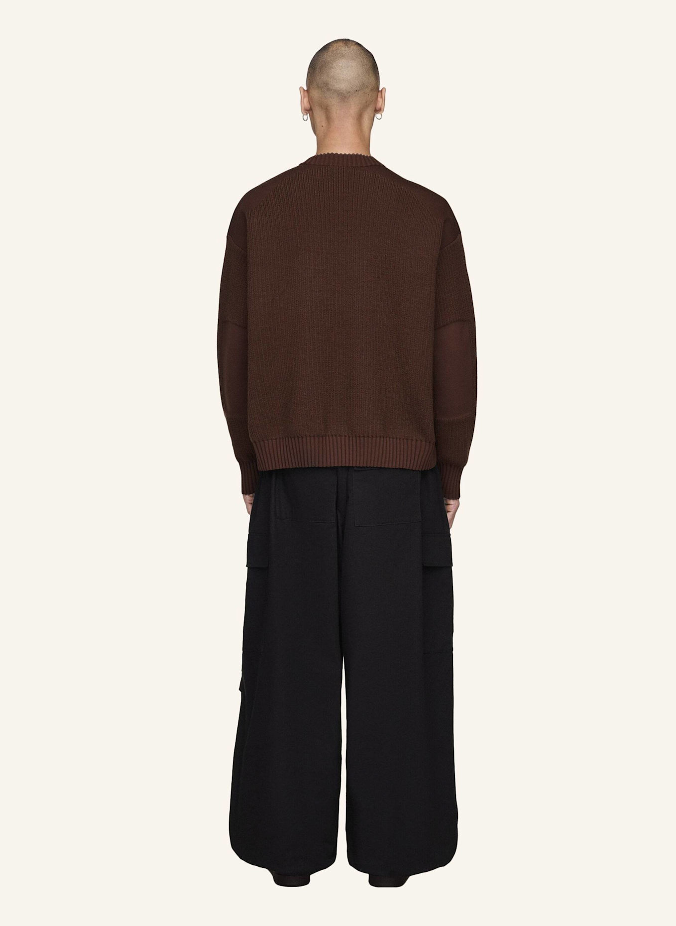 Y-3 Y-3 UT TWILL CARGOHOSE: SCHWARZ