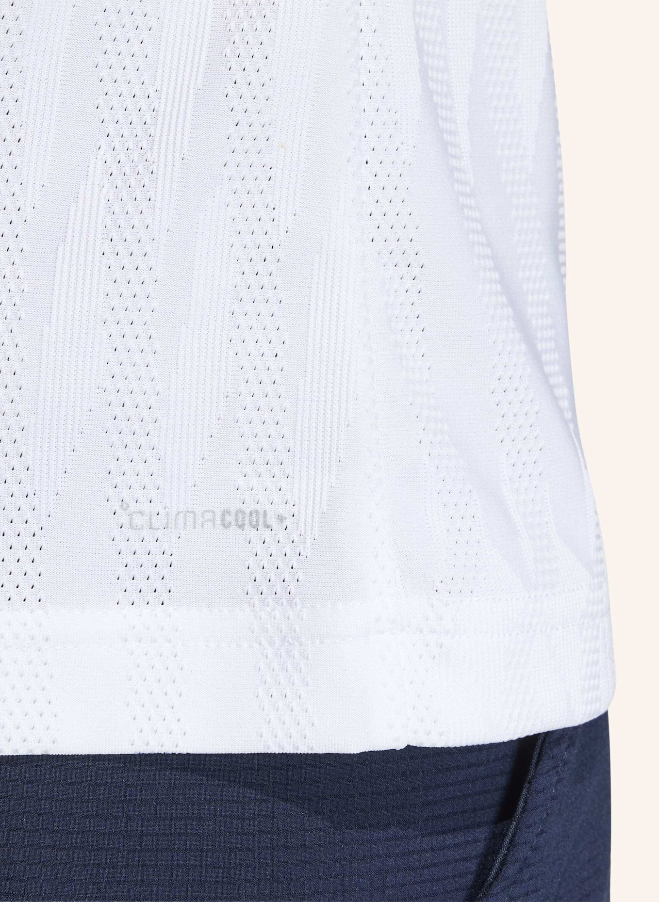 adidas TENNIS CLIMACOOL+ AIRCHILL FREELIFT T-SHIRT: WEISS