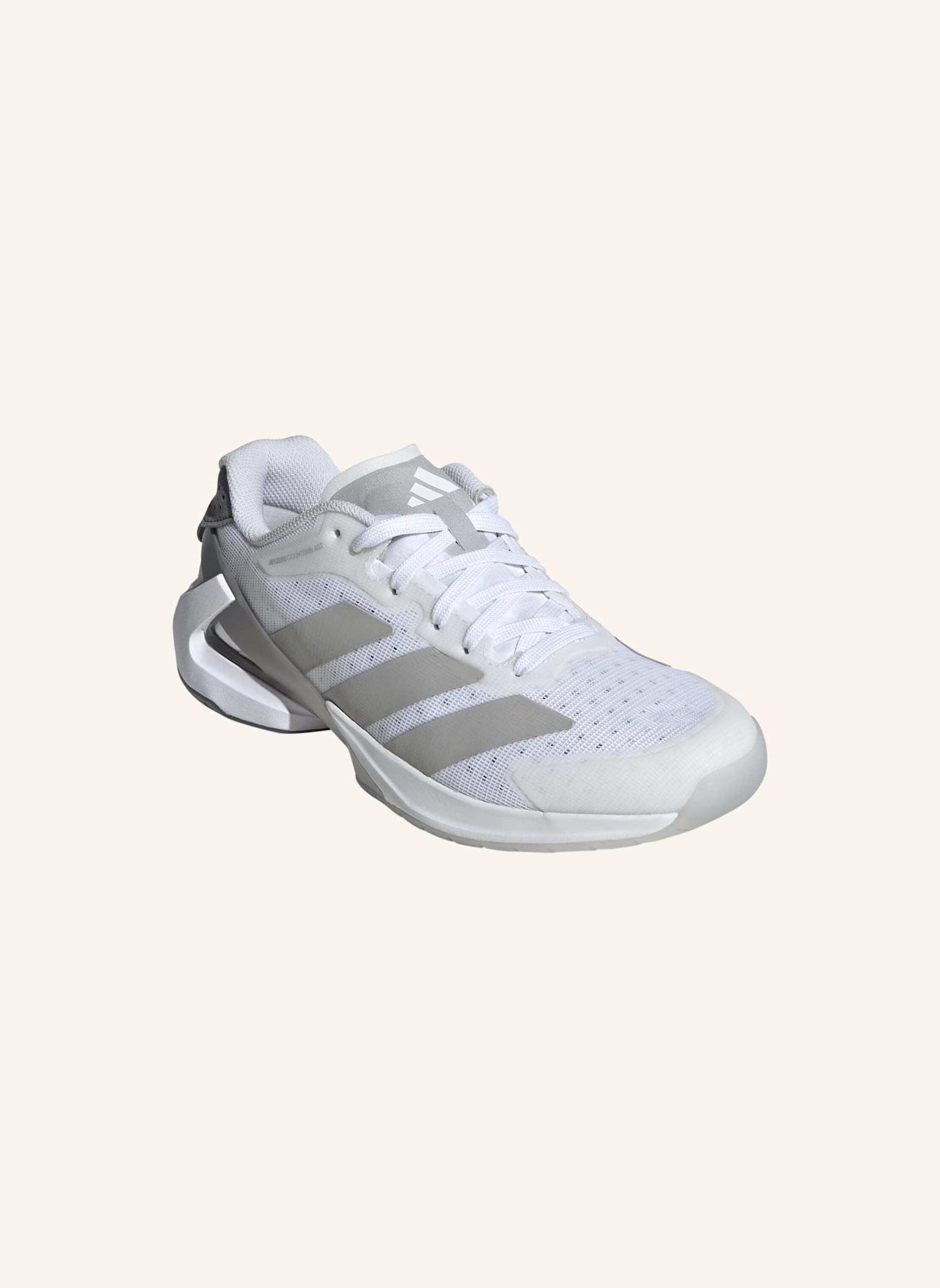 adidas ADIZERO COUNTERBLAST HALLENSCHUH: WEISS/ GRAU