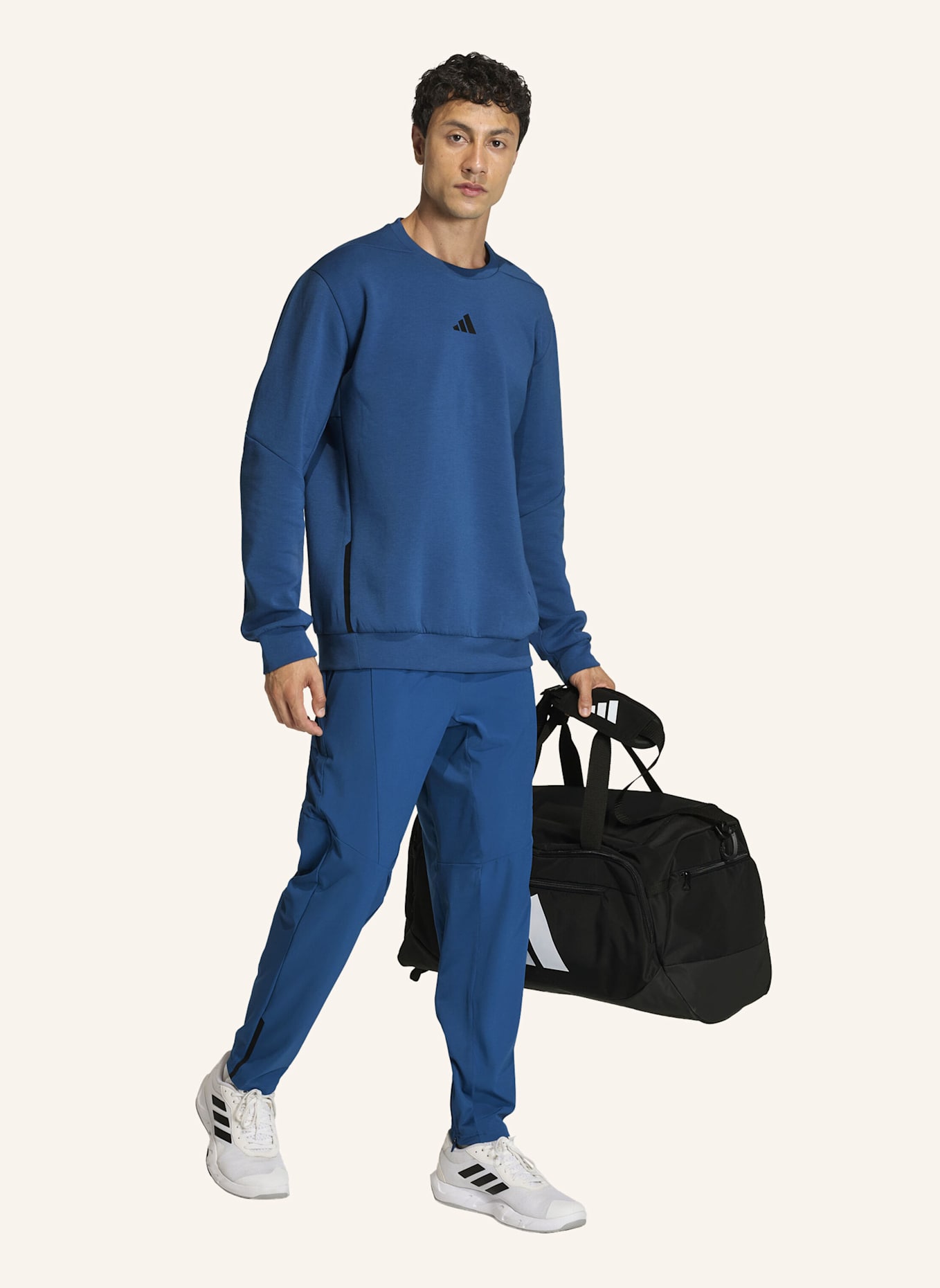 adidas D4T WORKOUT HOSE: BLAU
