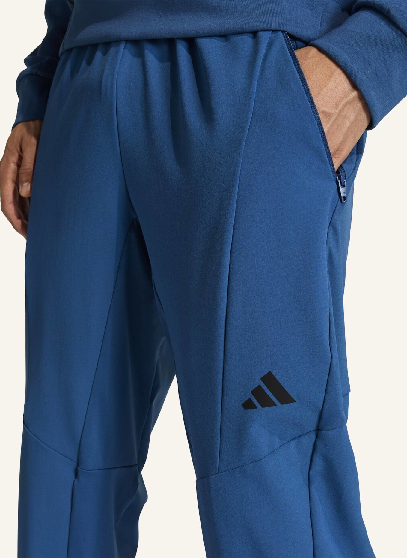 adidas D4T WORKOUT HOSE: BLAU