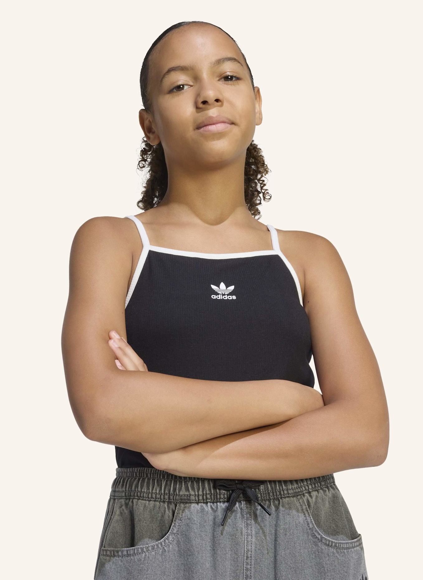 adidas Originals Top: SCHWARZ