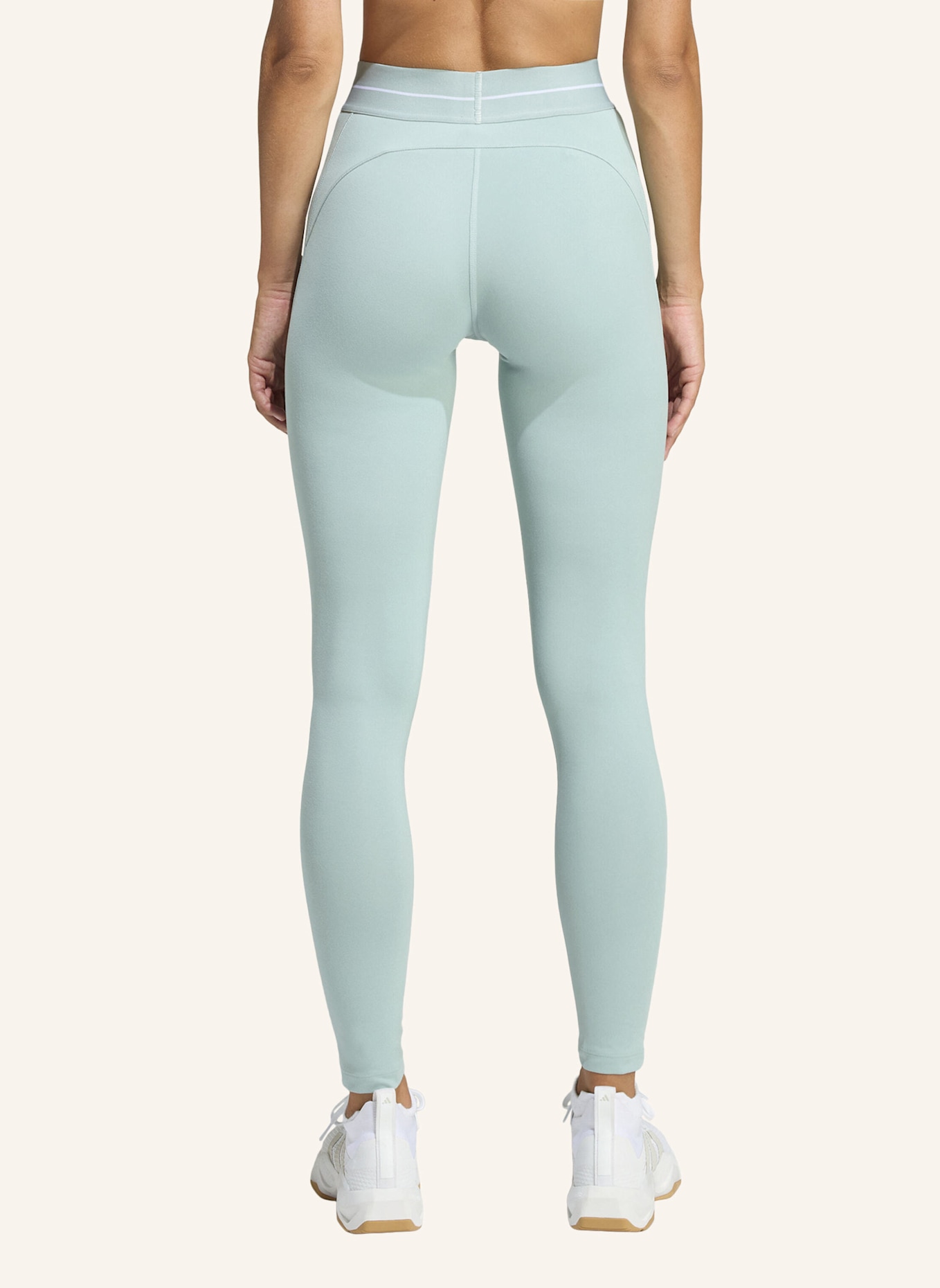 adidas HYPERGLAM FULL LENGTH LEGGINGS: GRÜN