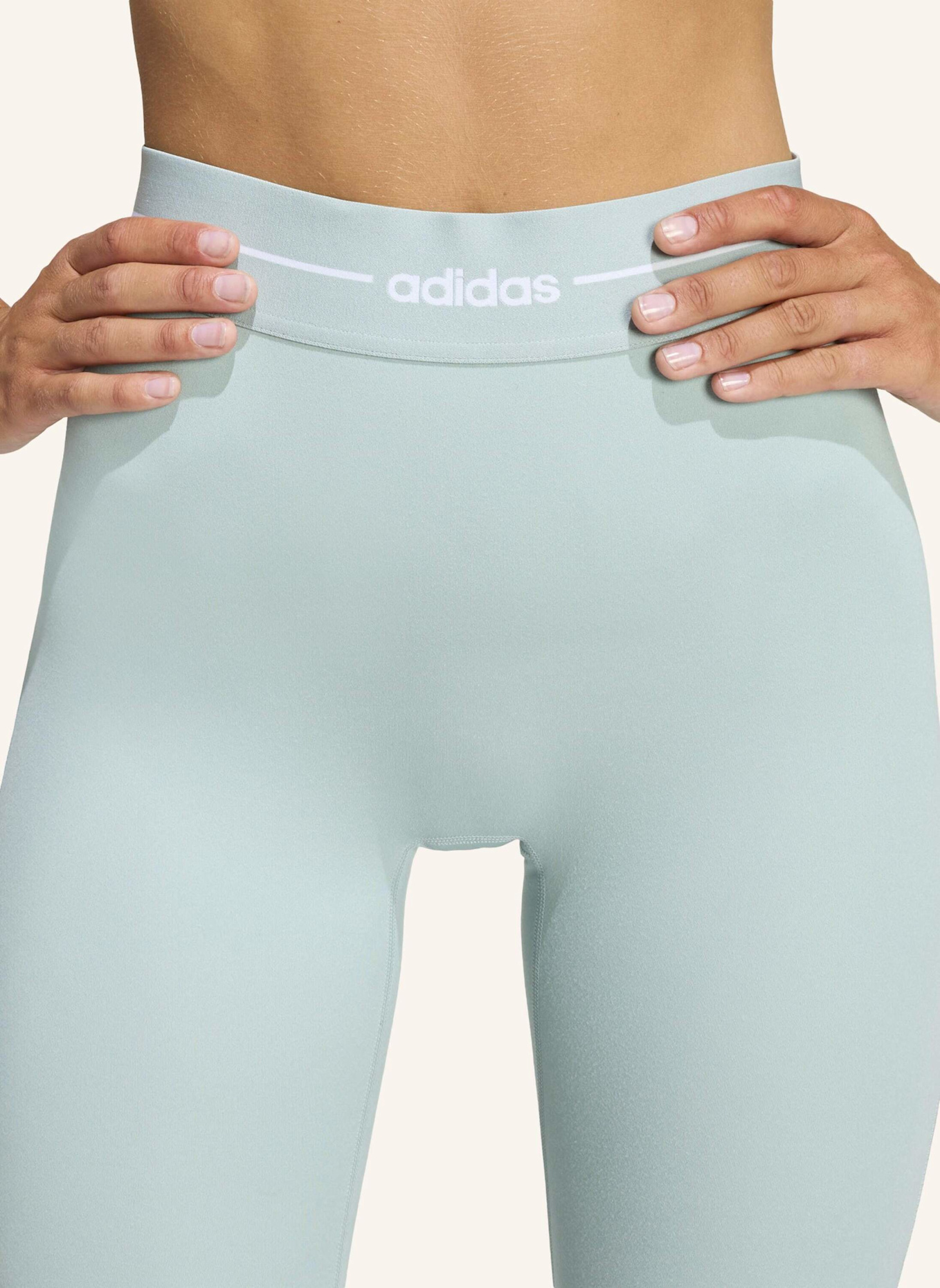 adidas HYPERGLAM FULL LENGTH LEGGINGS: GRÜN